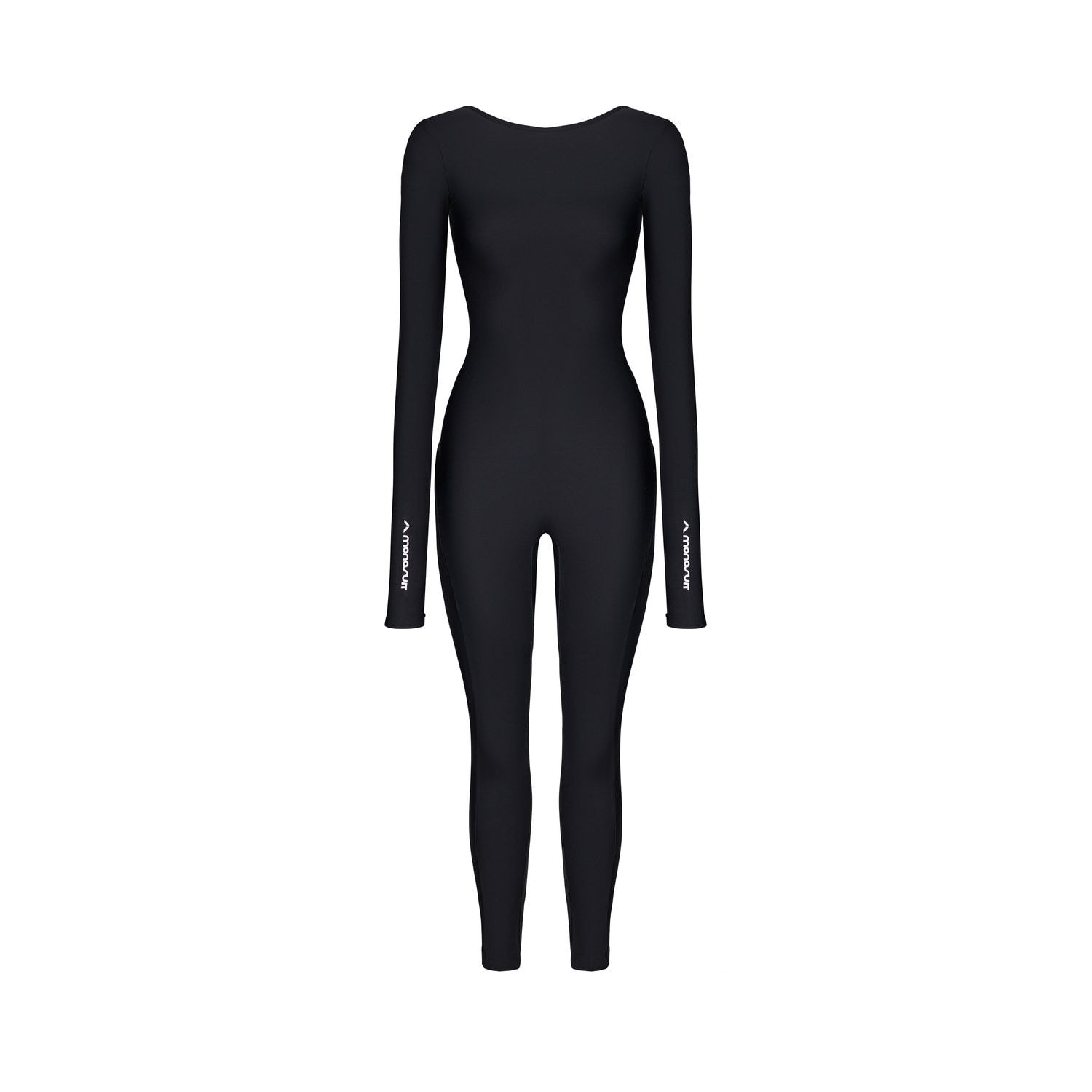 Monosuit Monoskin Open Bodysuit In Black