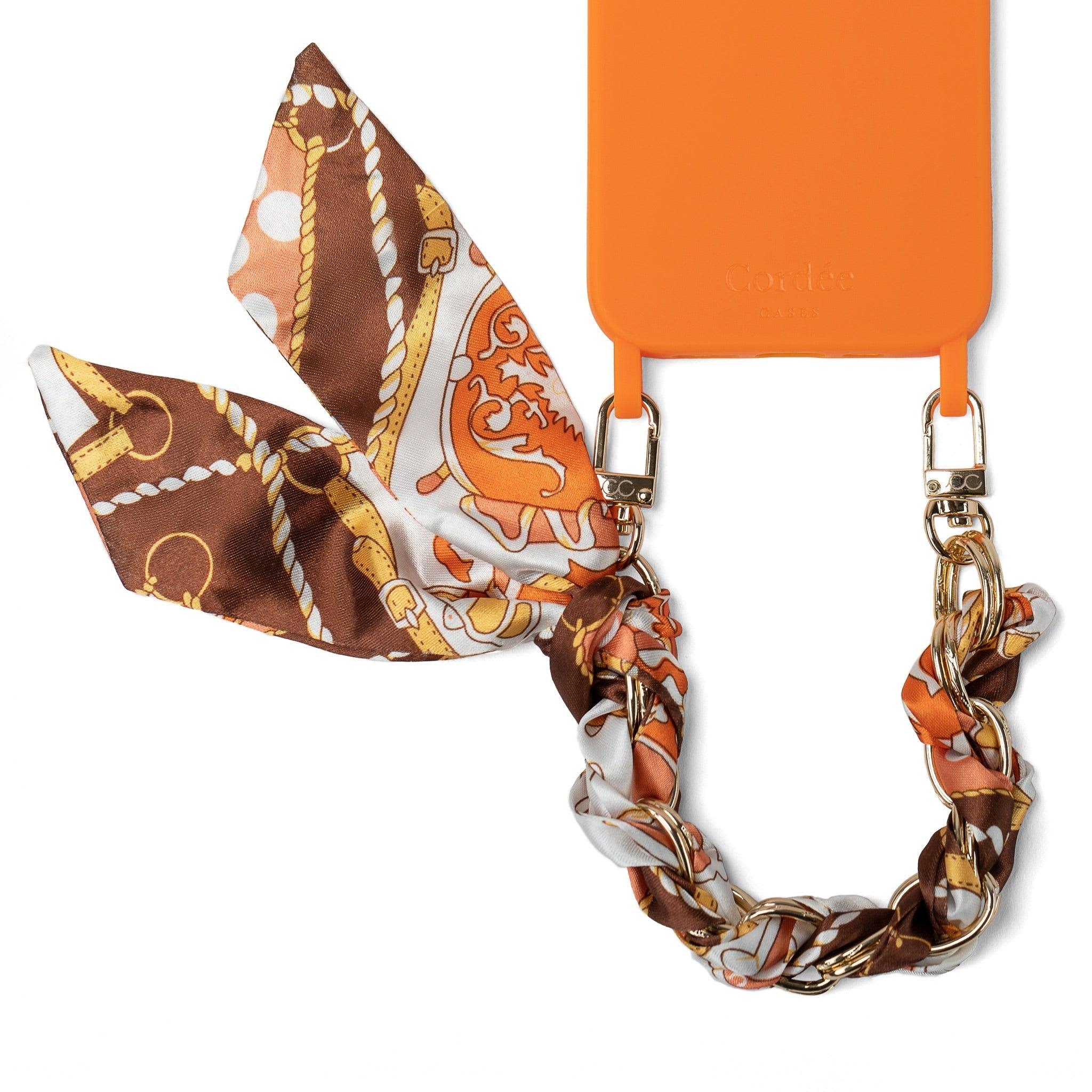 Lima Phone Strap Set Orange | Cordée Cases | Wolf & Badger