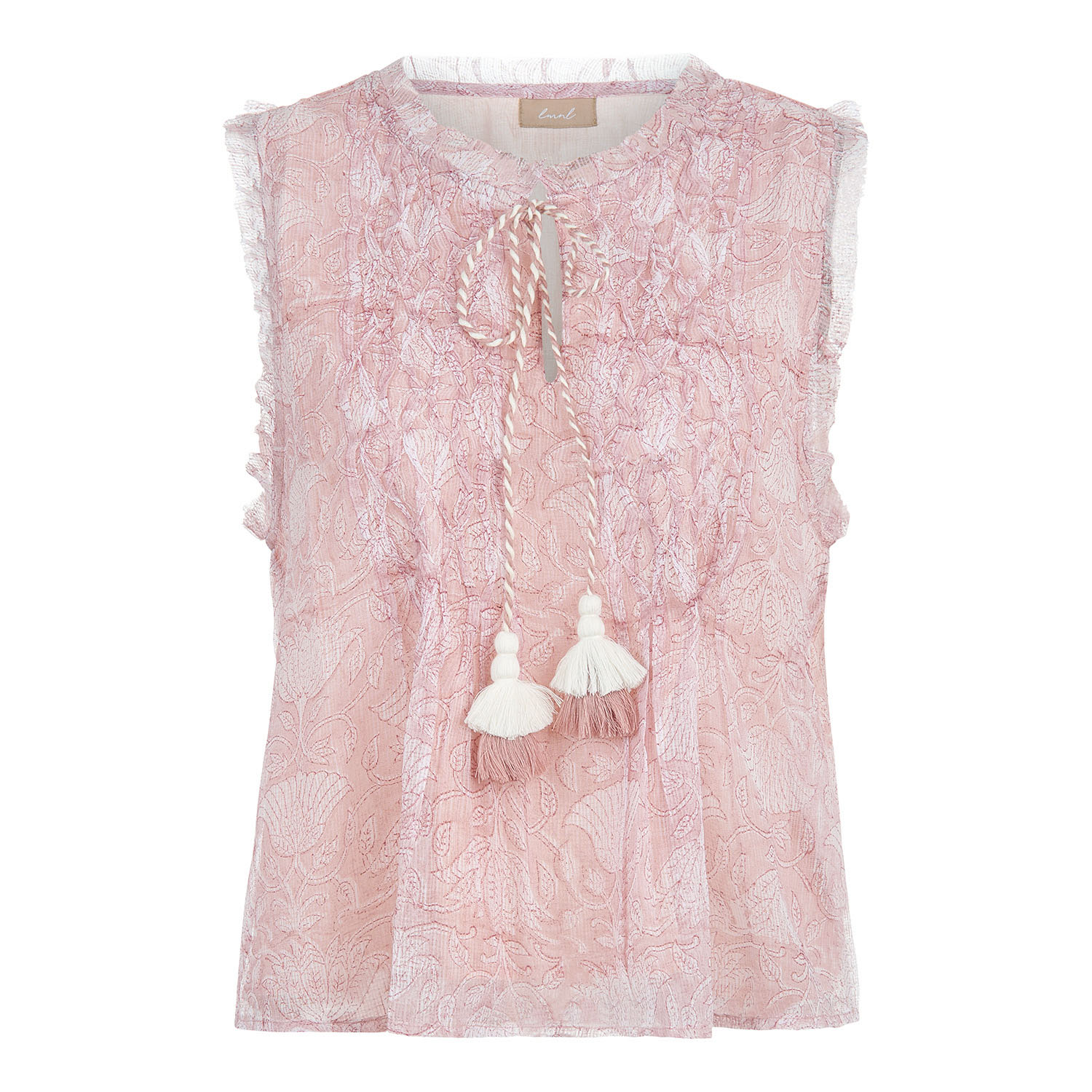 Liminal Women's Pink / Purple Lola Blouse - Pink In Multi