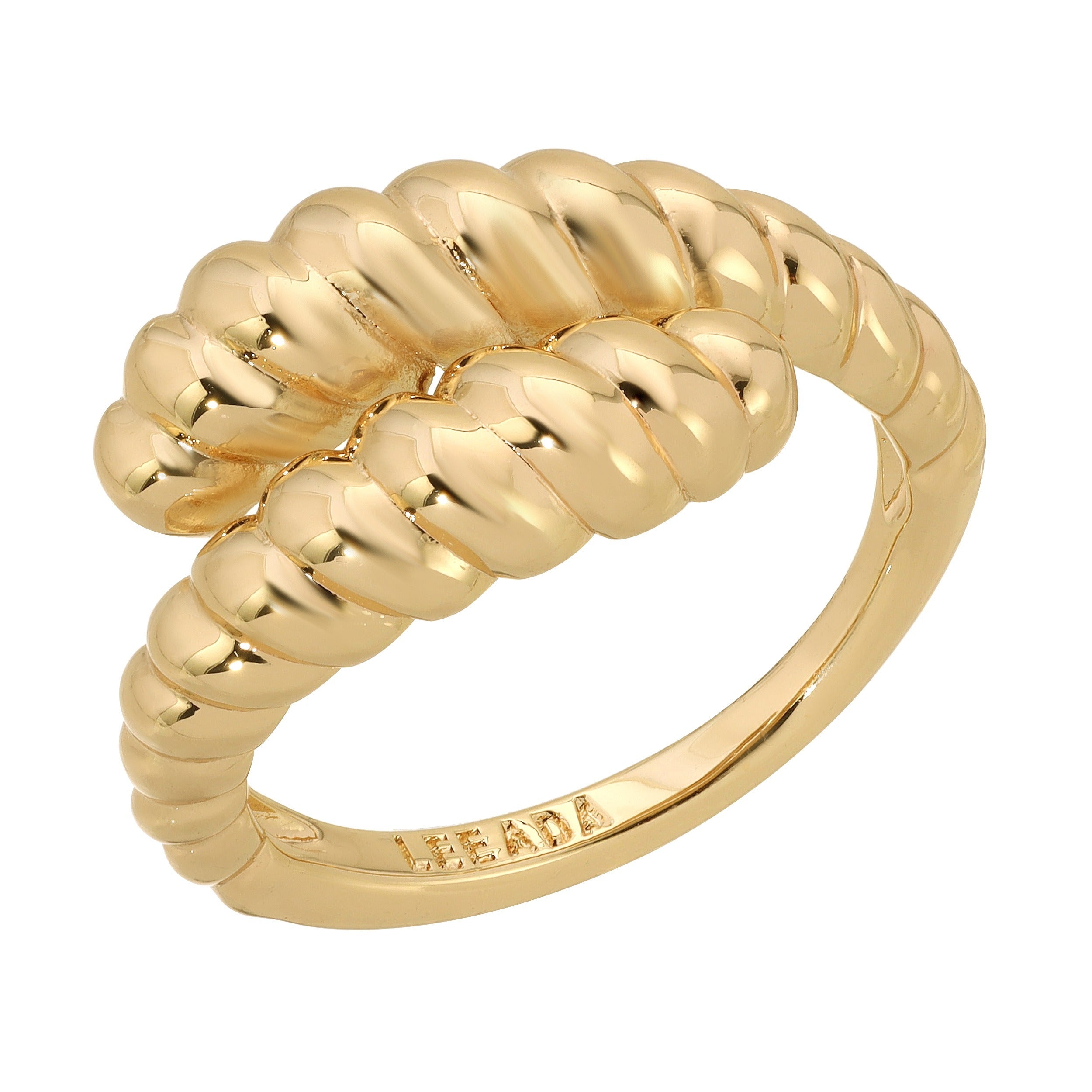 Women’s Claire Wrap Ring - Gold Leeada Jewelry