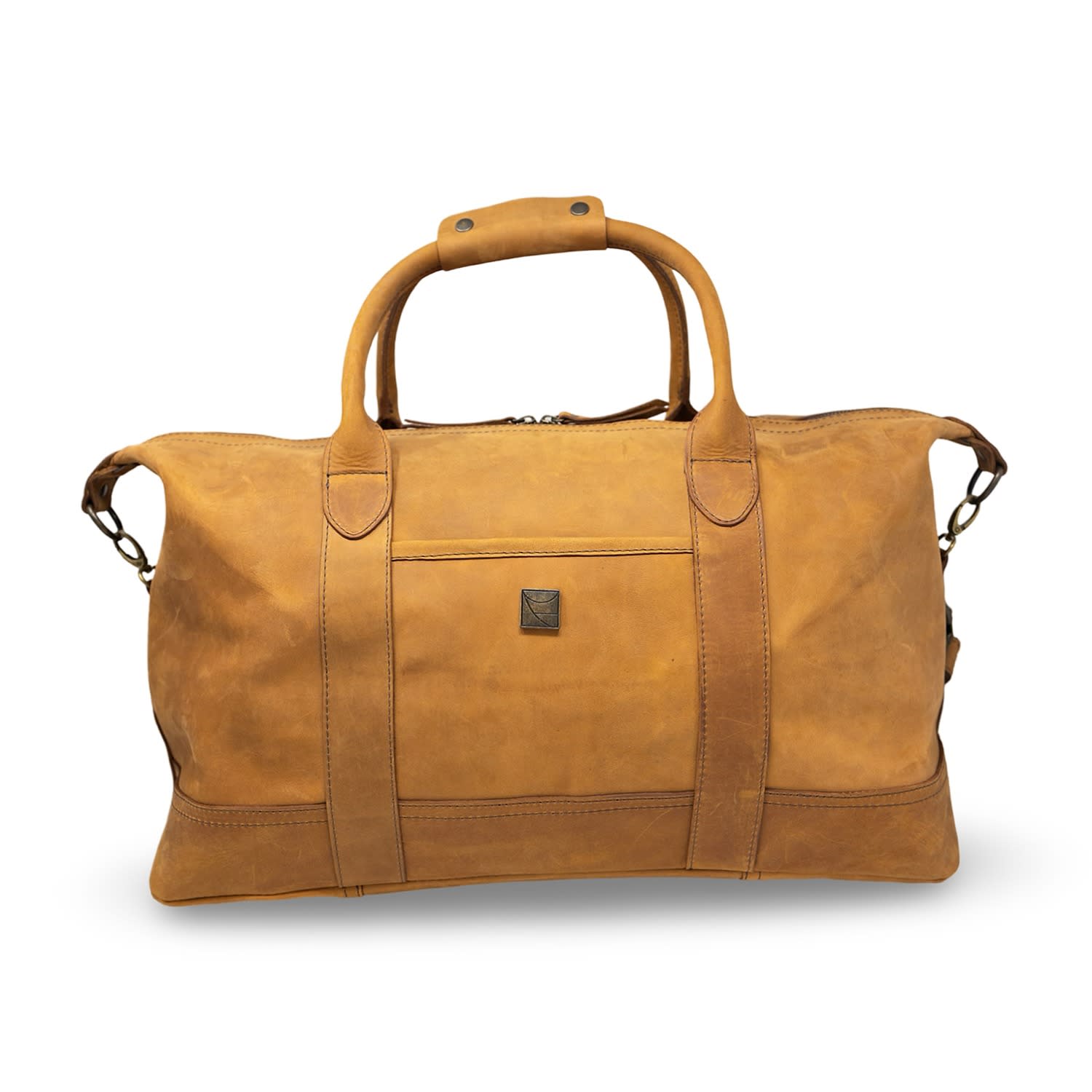Women's Black / Brown Kona Weekender Duffel | Large | Rōmfrē