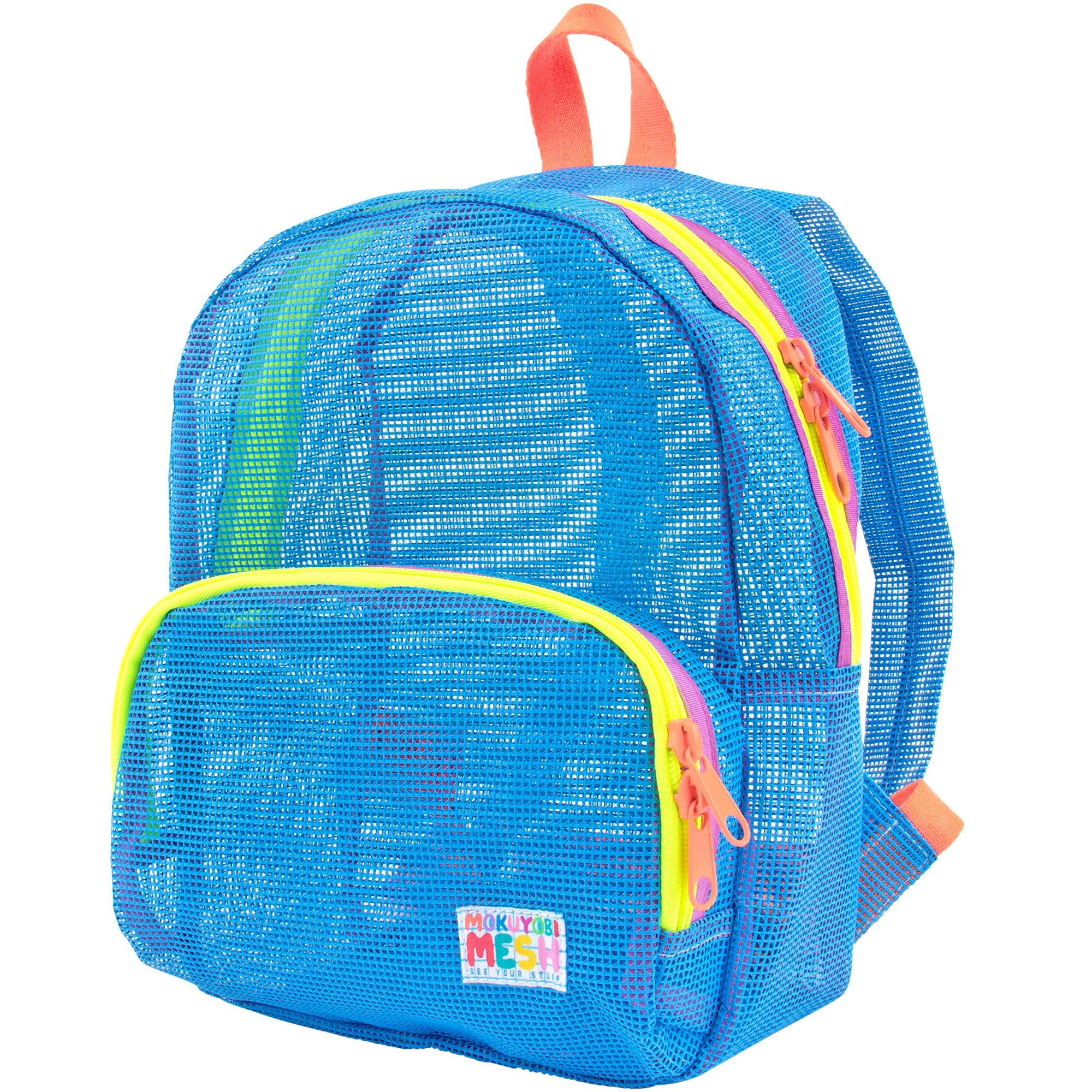 Mokuyobi Women's Blue Lake Mesh Mini Backpack In Blue