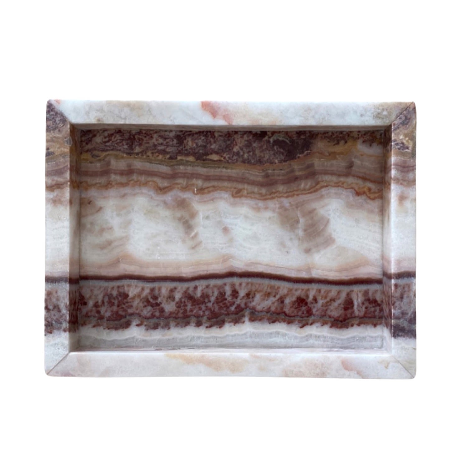 Aesthete Label Pink 222 Box Tray - Mauve Sky Onyx In Multi