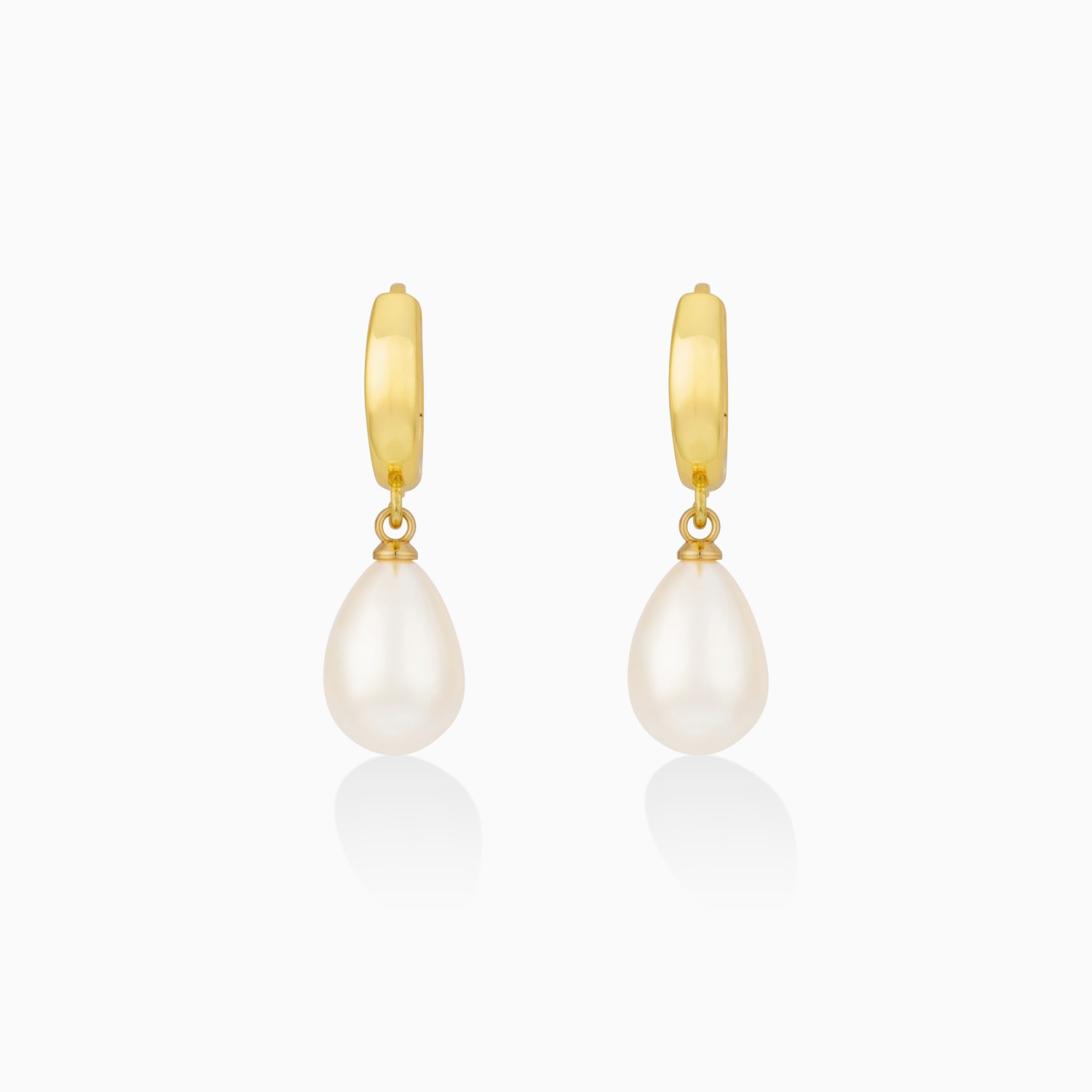 Zarfie Women's Gold / White Louloute Pearl Earrings In Multi