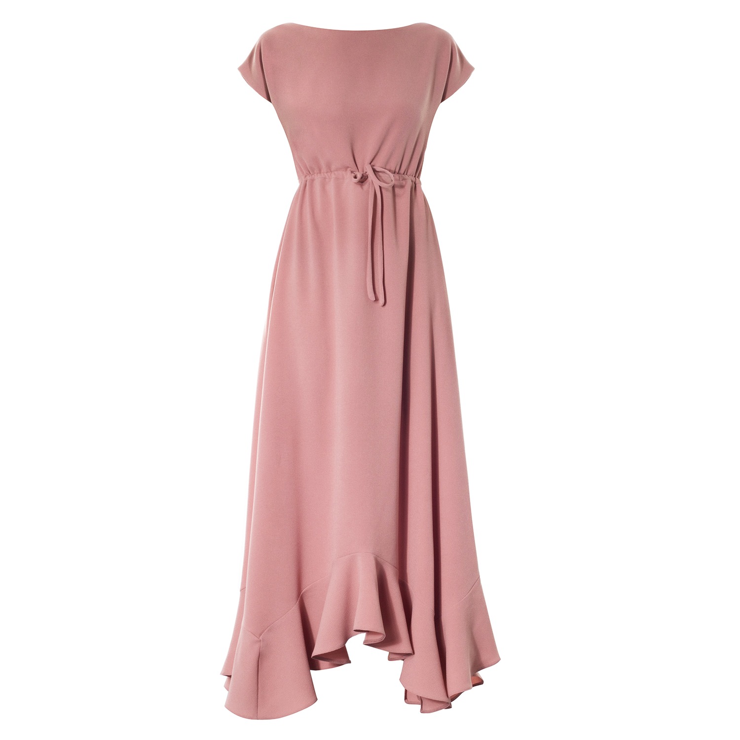 dusty pink maxi