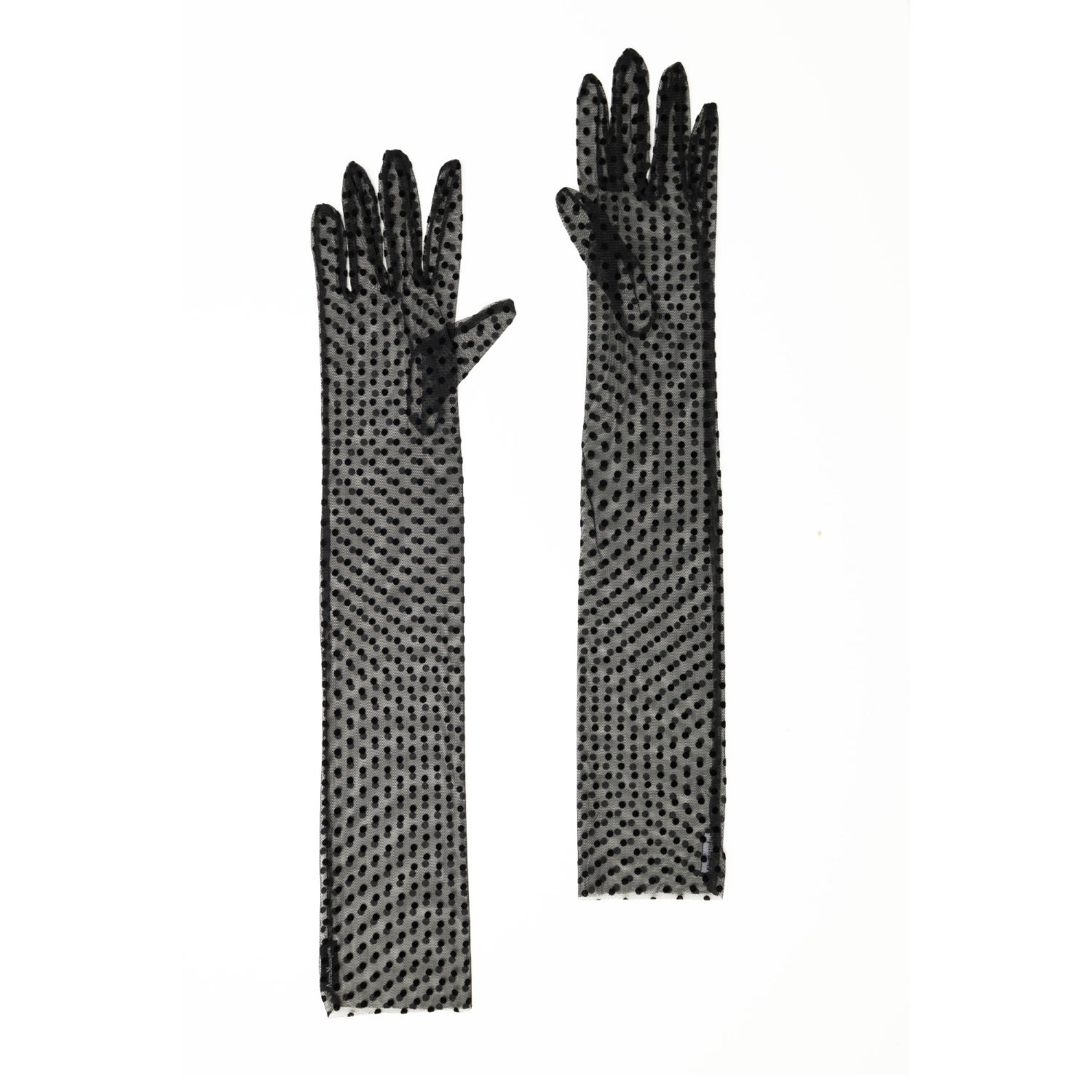 Azima Musayeva Women's Black Evie Dua Gloves Ii In Black