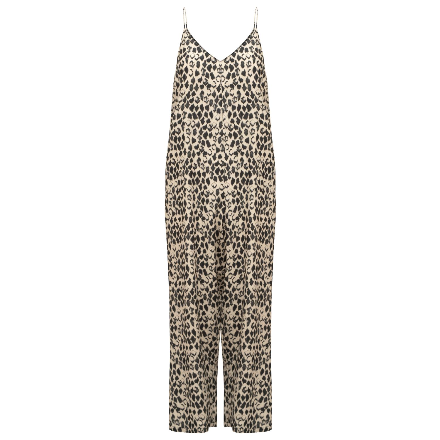 Traffic People Lighthouse Jumpsuit In Black And White In Black/white