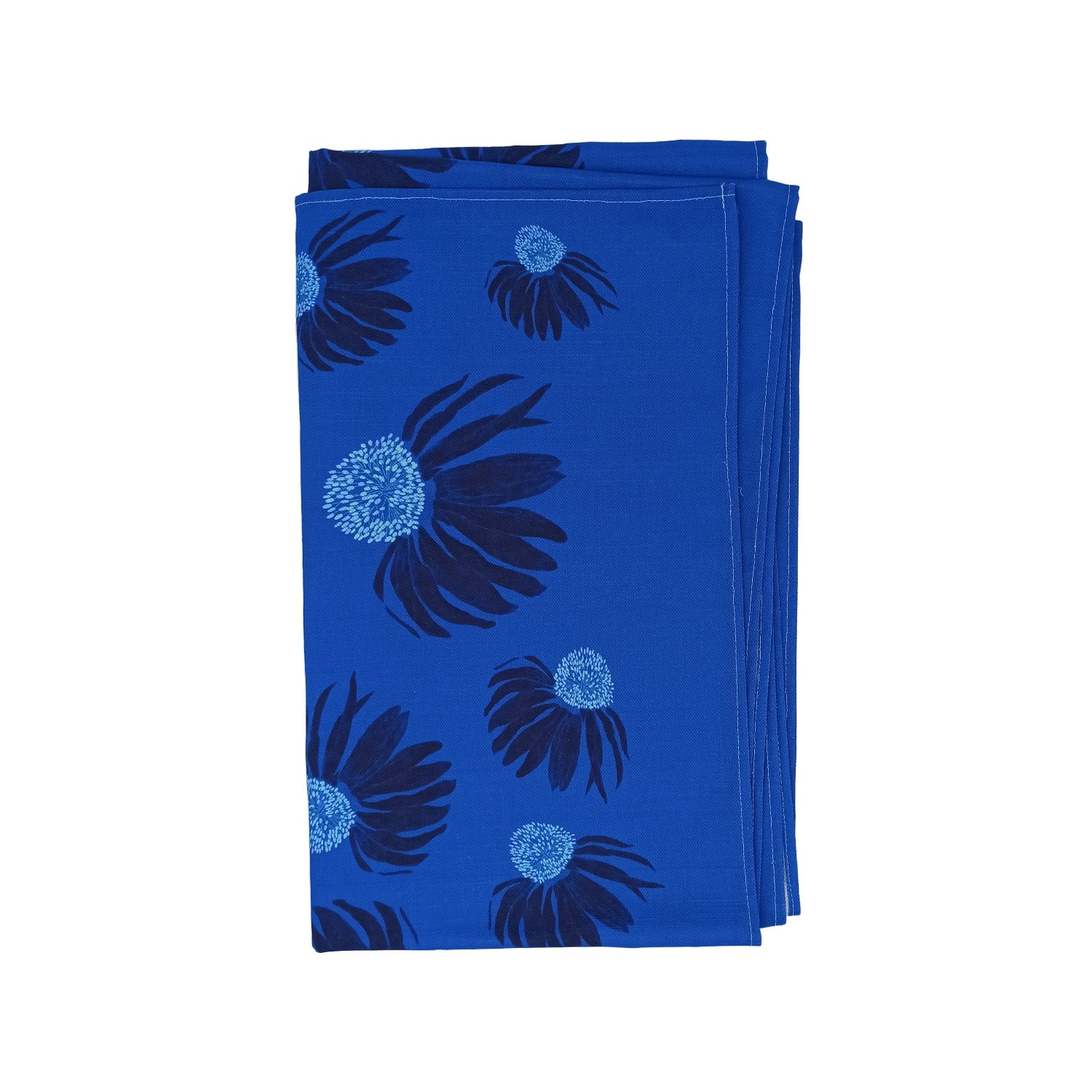 Table Runner Cone Flower - Blue Poppi & Peaseblossom Art