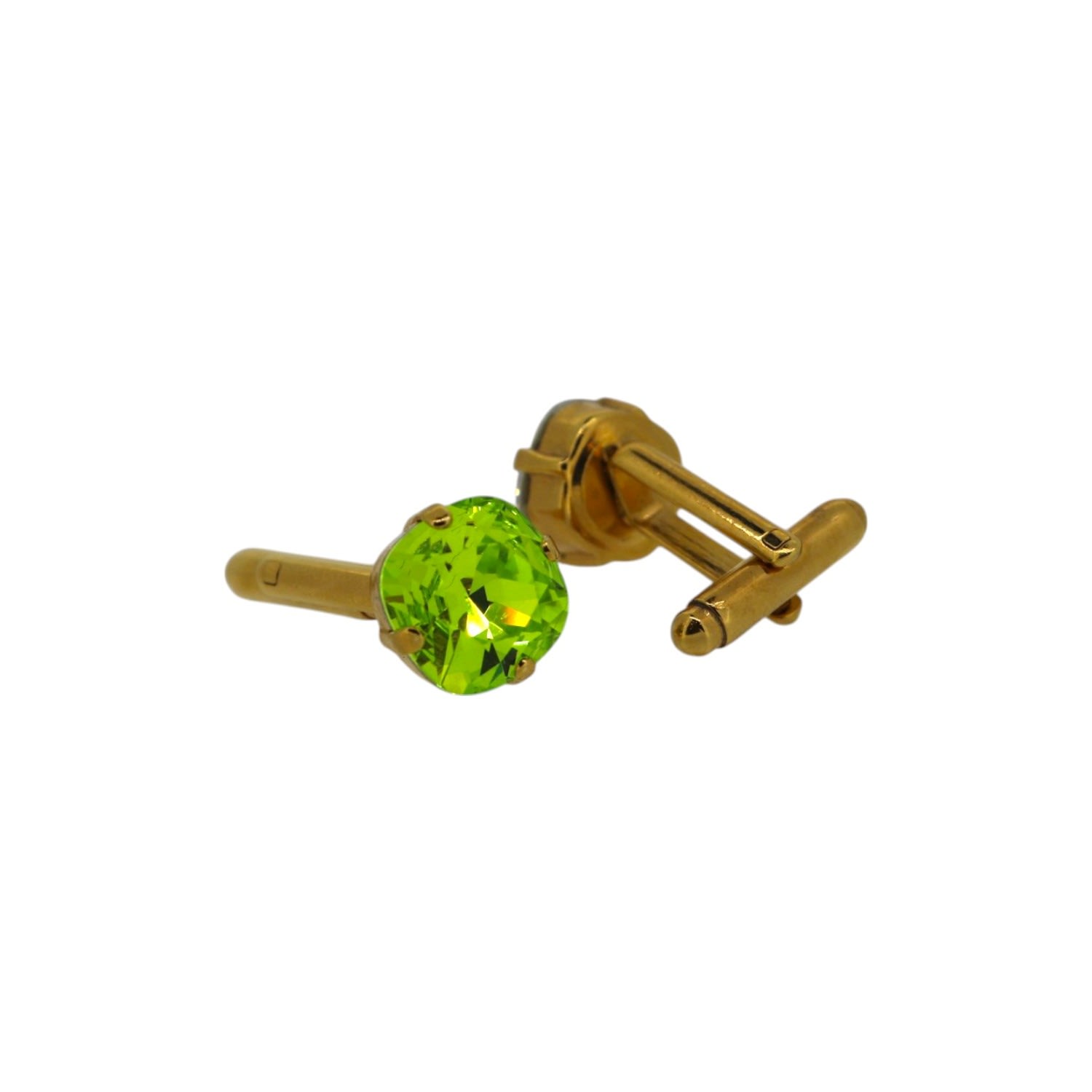 Vickisarge Men's The Green Stud Cufflink In Gold
