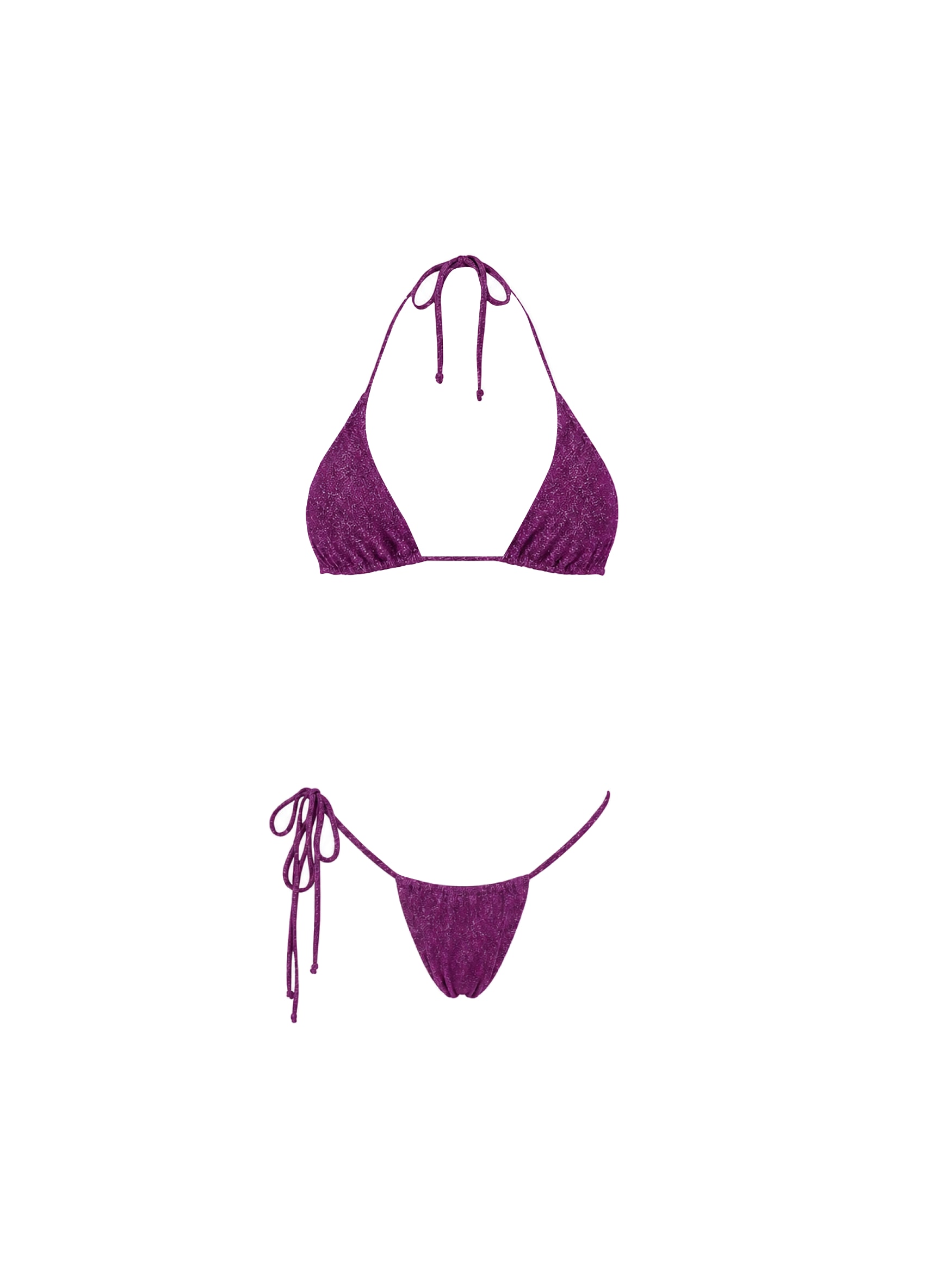 Women's Amethyst Purple Bikini Set | M/L | Dear Lover