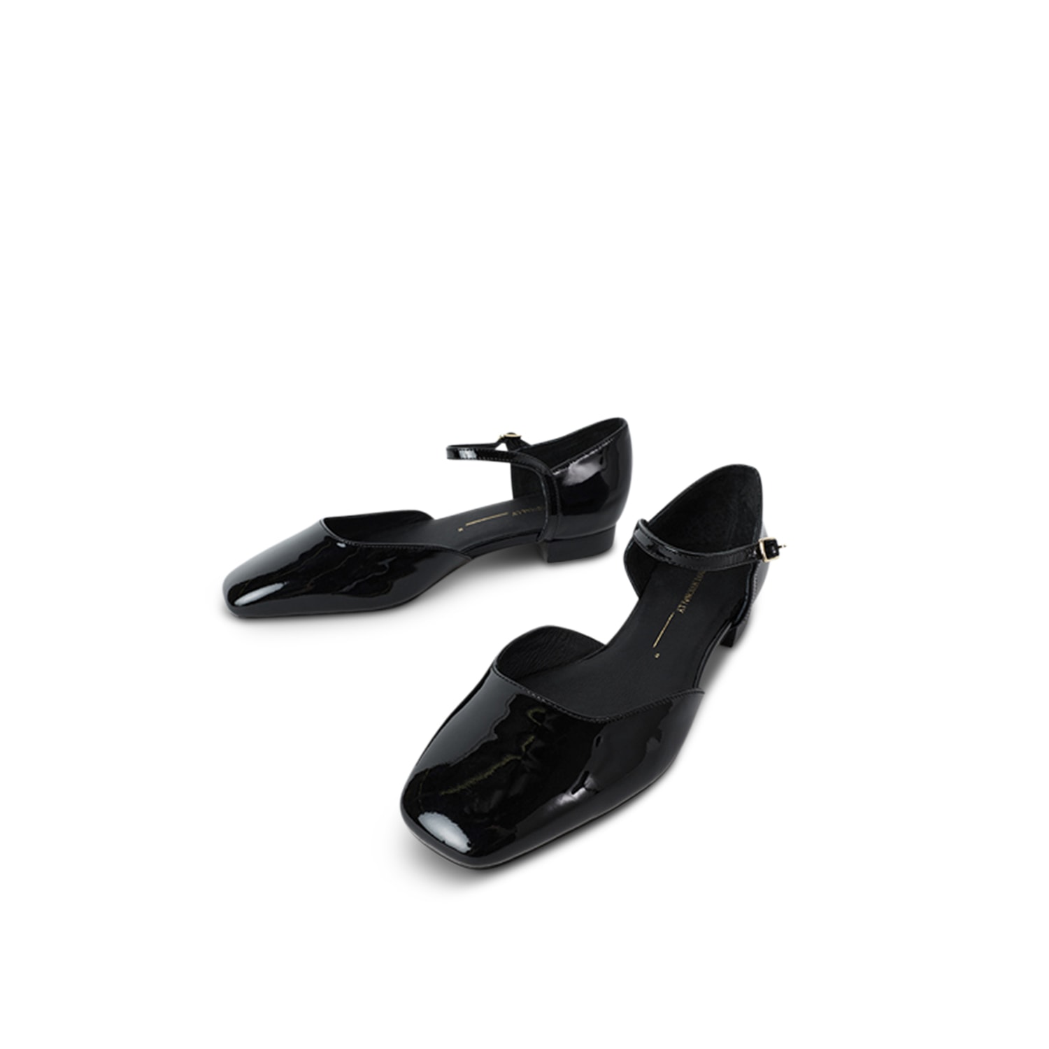Intentionally Blank Elizabeth Black Sole Mary Jane In Black
