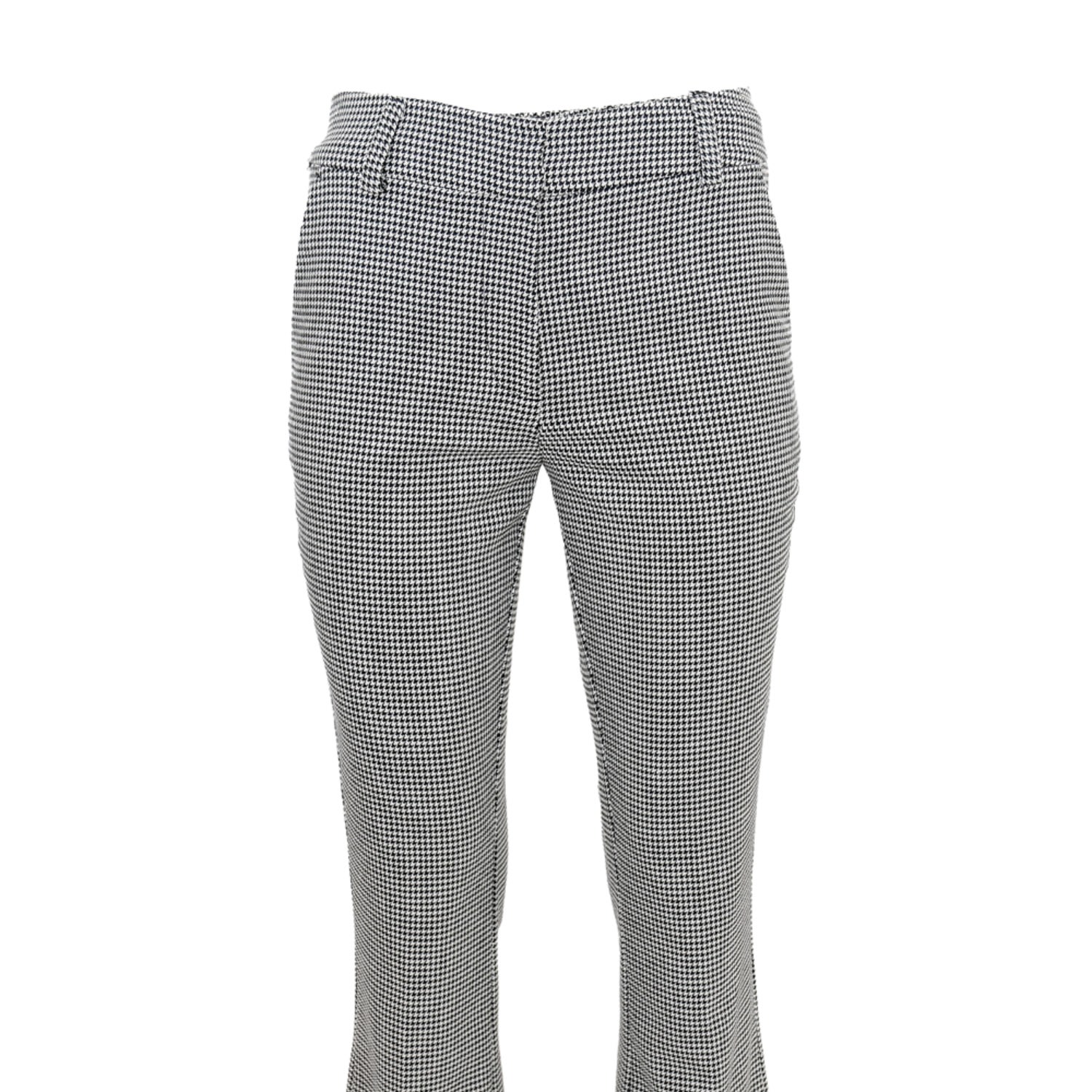 Theo The Label Eris Baby Houndstooth Pant In Black/white