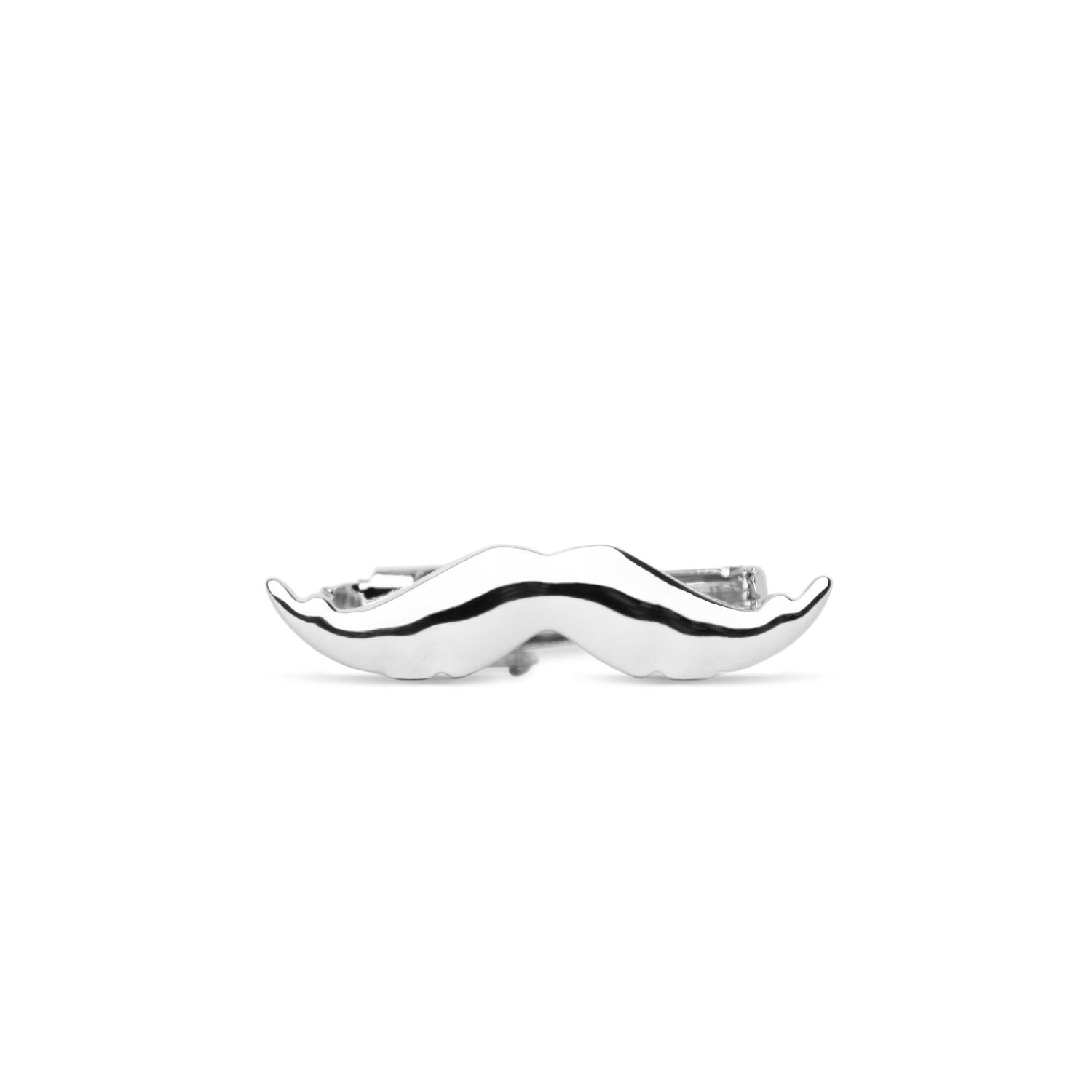 Men’s Stached Silver Tie Bar Tom Astin