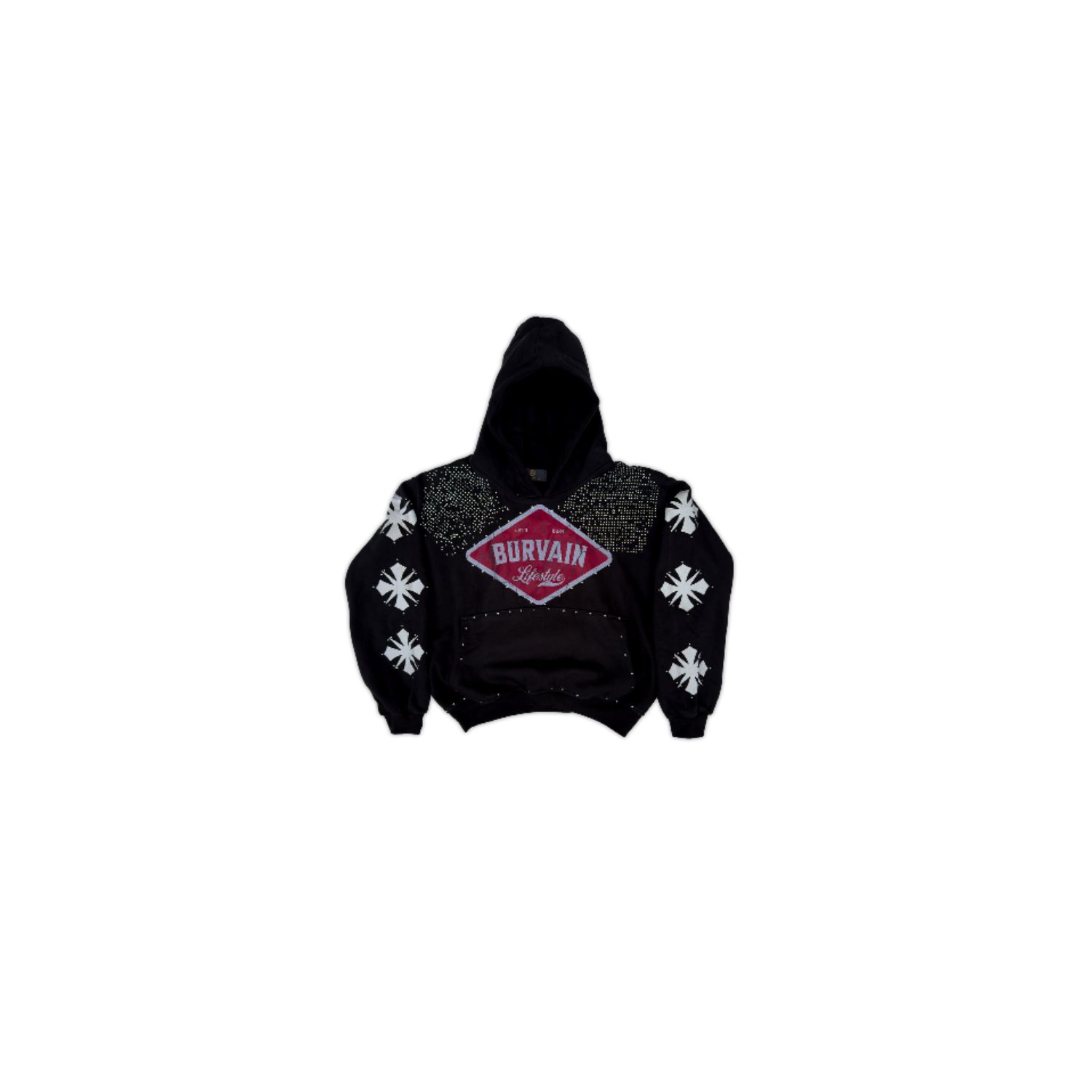 Burvain Women's Black  Noir Hoodie In Black