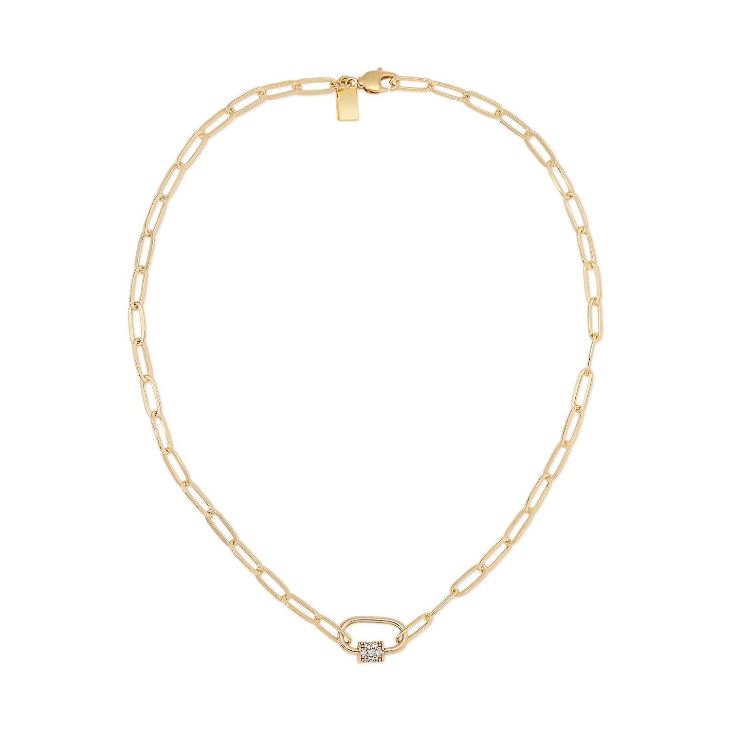 Carabiner Necklace | NATIVE GEM | Wolf & Badger