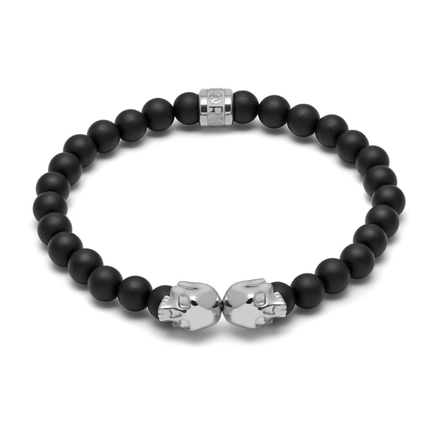 black skull bracelet