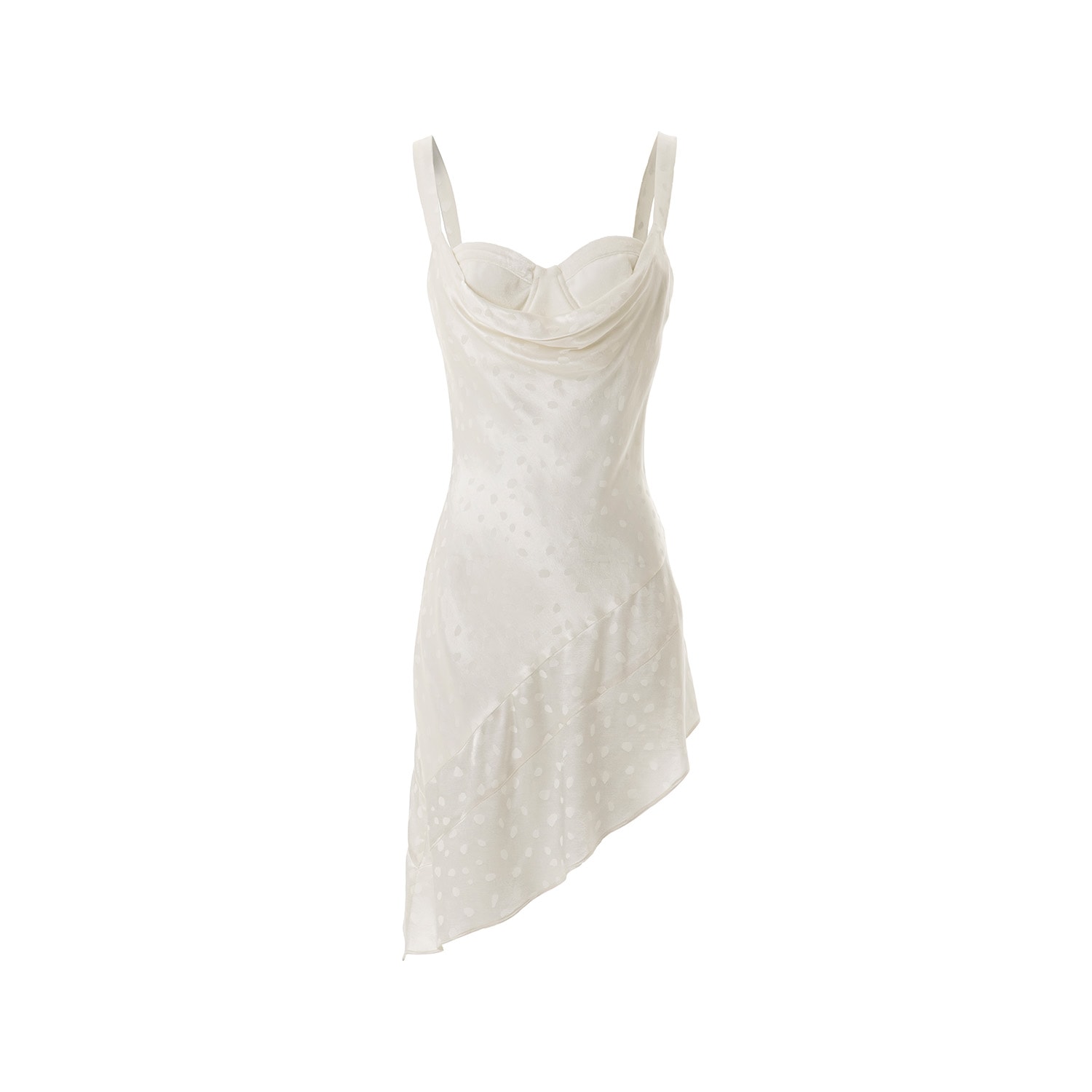 Zhadère Women's White Dichosa In Marfila Mini Dress