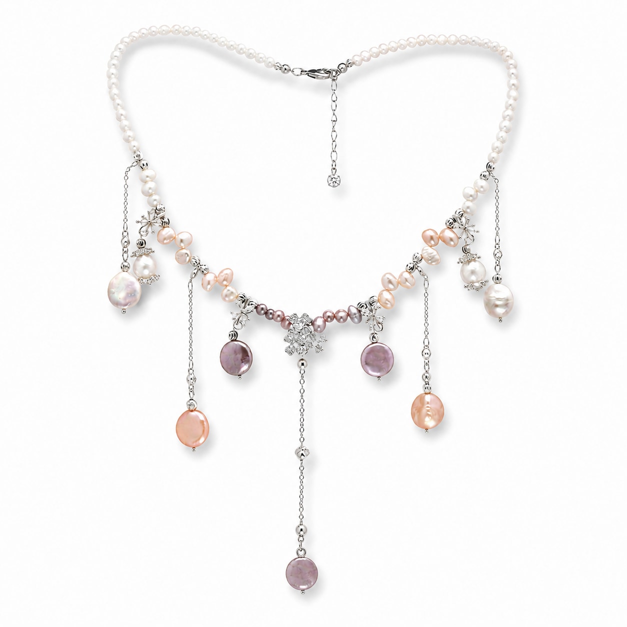 Women's Perles En Fête Pearl Necklace – Confetti | Ninemoo