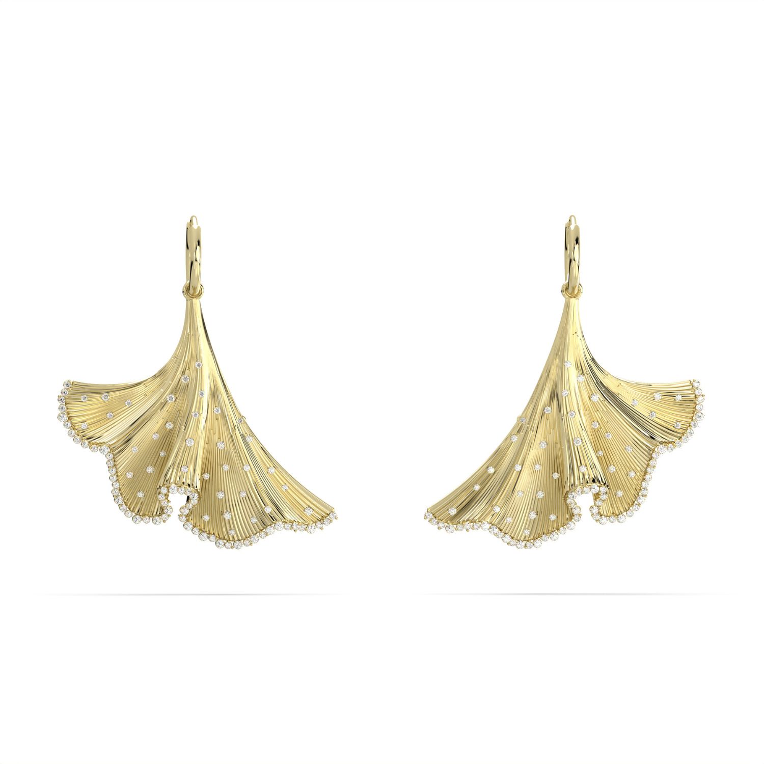 Women’s Gold Gilded Earrings Clart