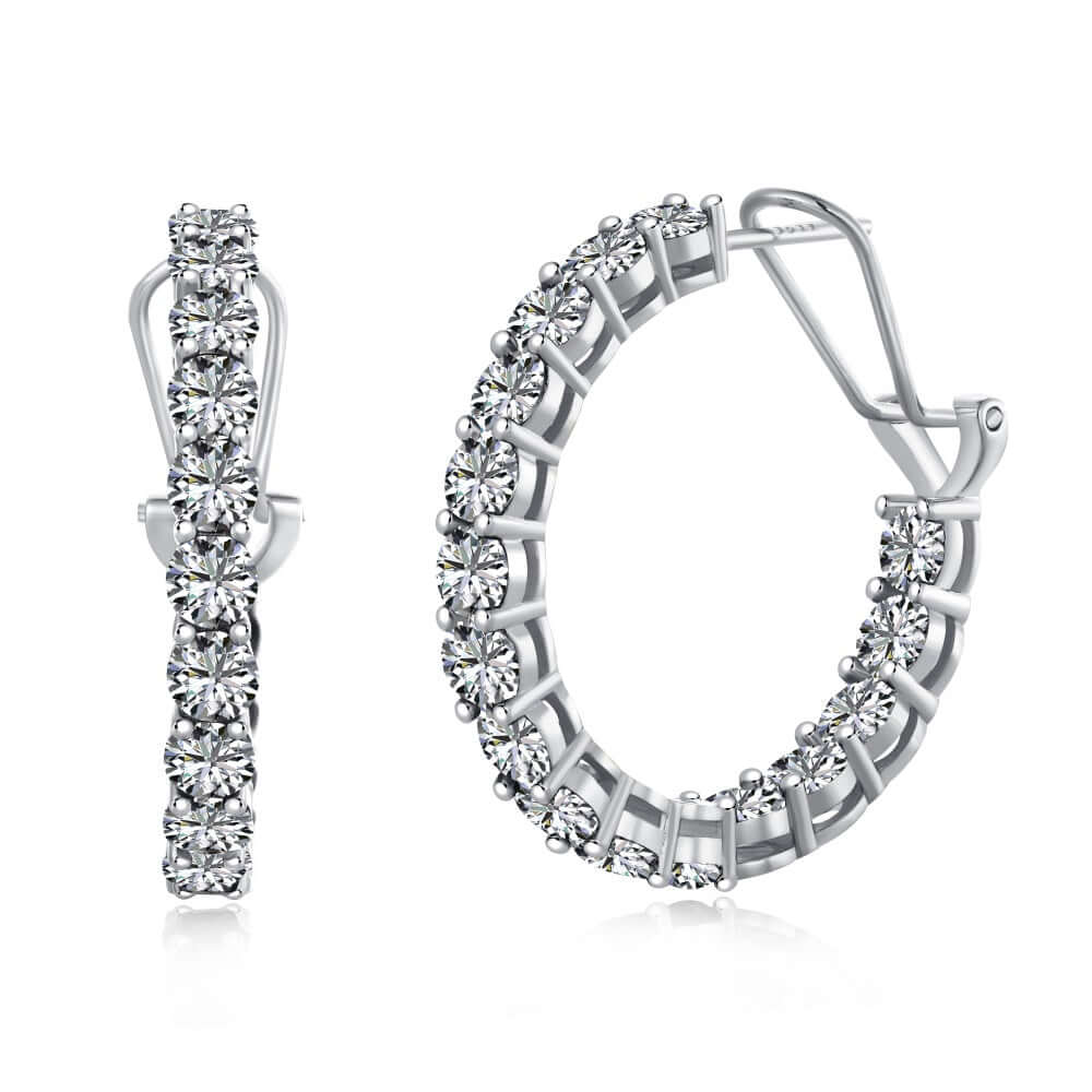 Viviana Halil Women's The Gisele Earrings – Power Meets Elegance In Sterling Silver In Silver