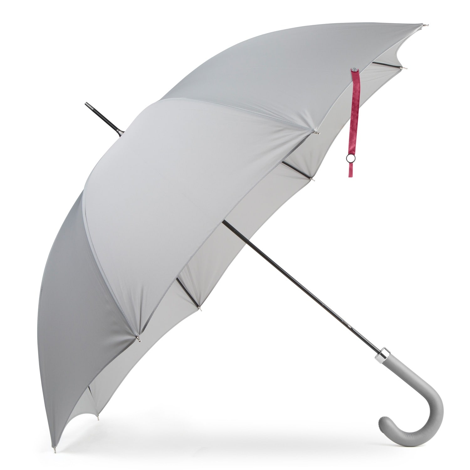 89 Heating & Plumbing London British Folding Umbrella Pink & Grey