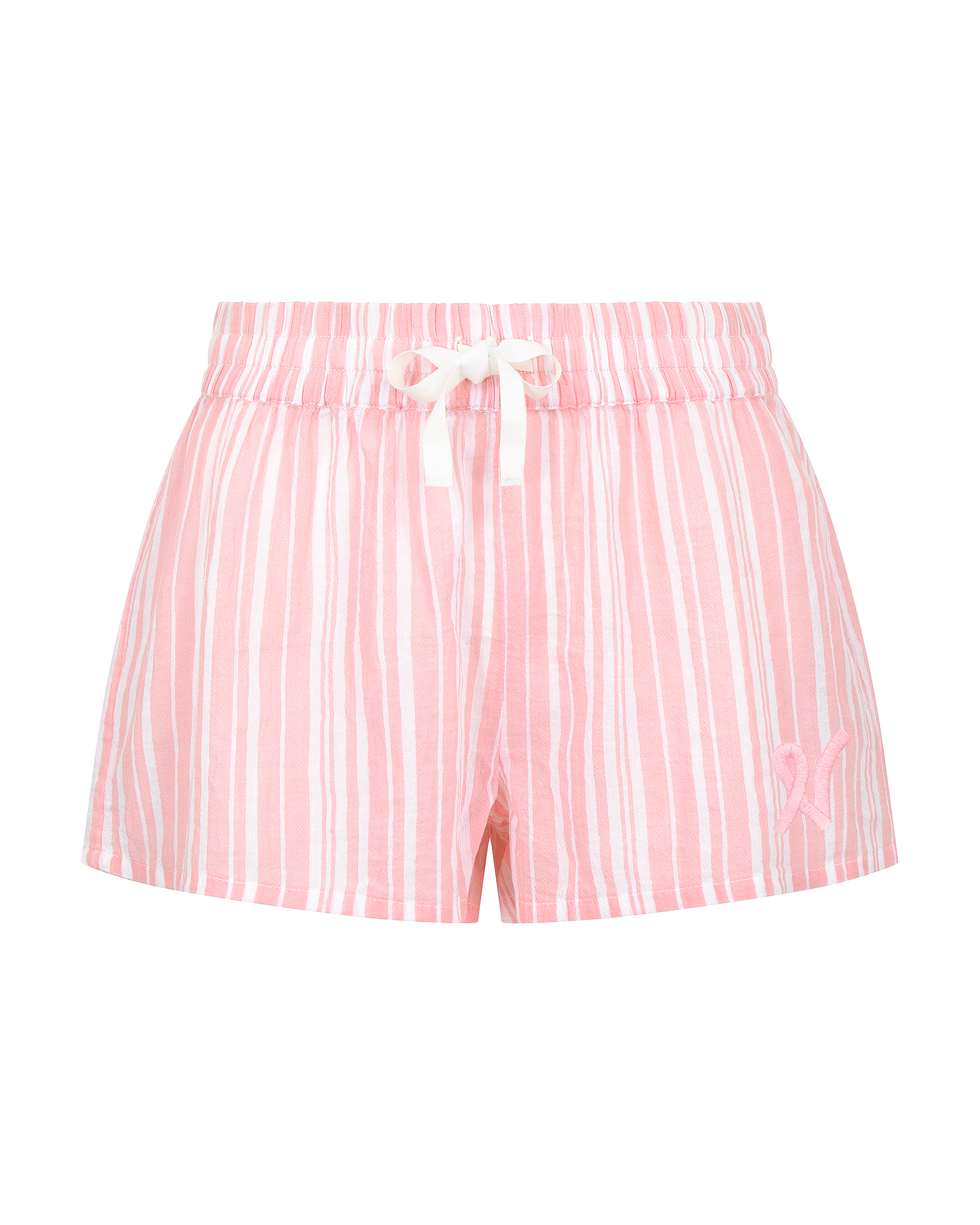 Pink / Purple The Classic Boxer - Fondant Pink Stripe Large Nudea