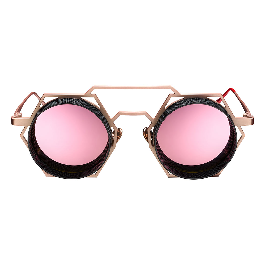 Women’s The Nikky - Unisex - Rose Gold & Black Matte Frame Vysen Eyewear