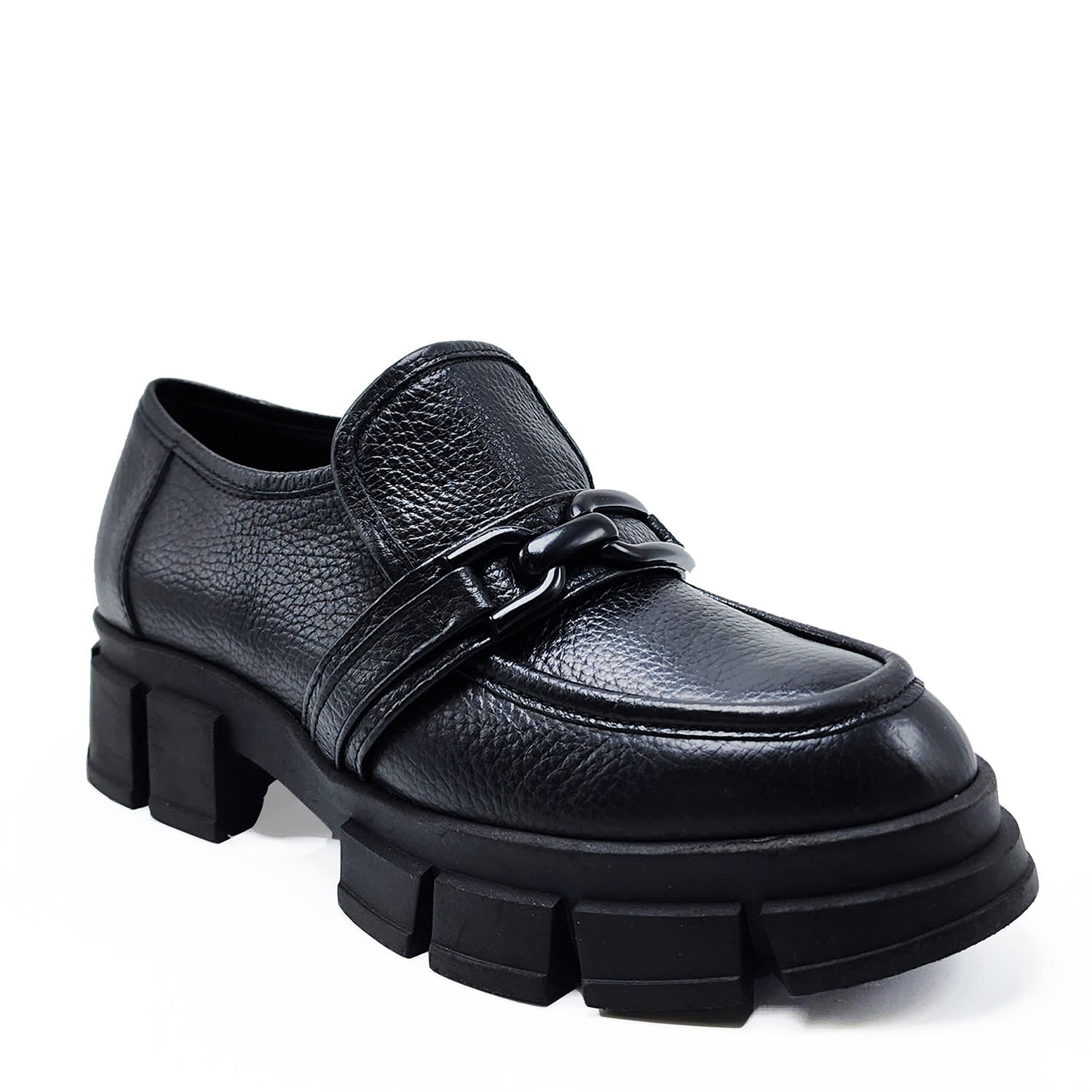 Beautiisoles By Robyn Shreiber Made In Italy Women's Raquel Black Leather Comfortable Oxford For Work Or School In Black