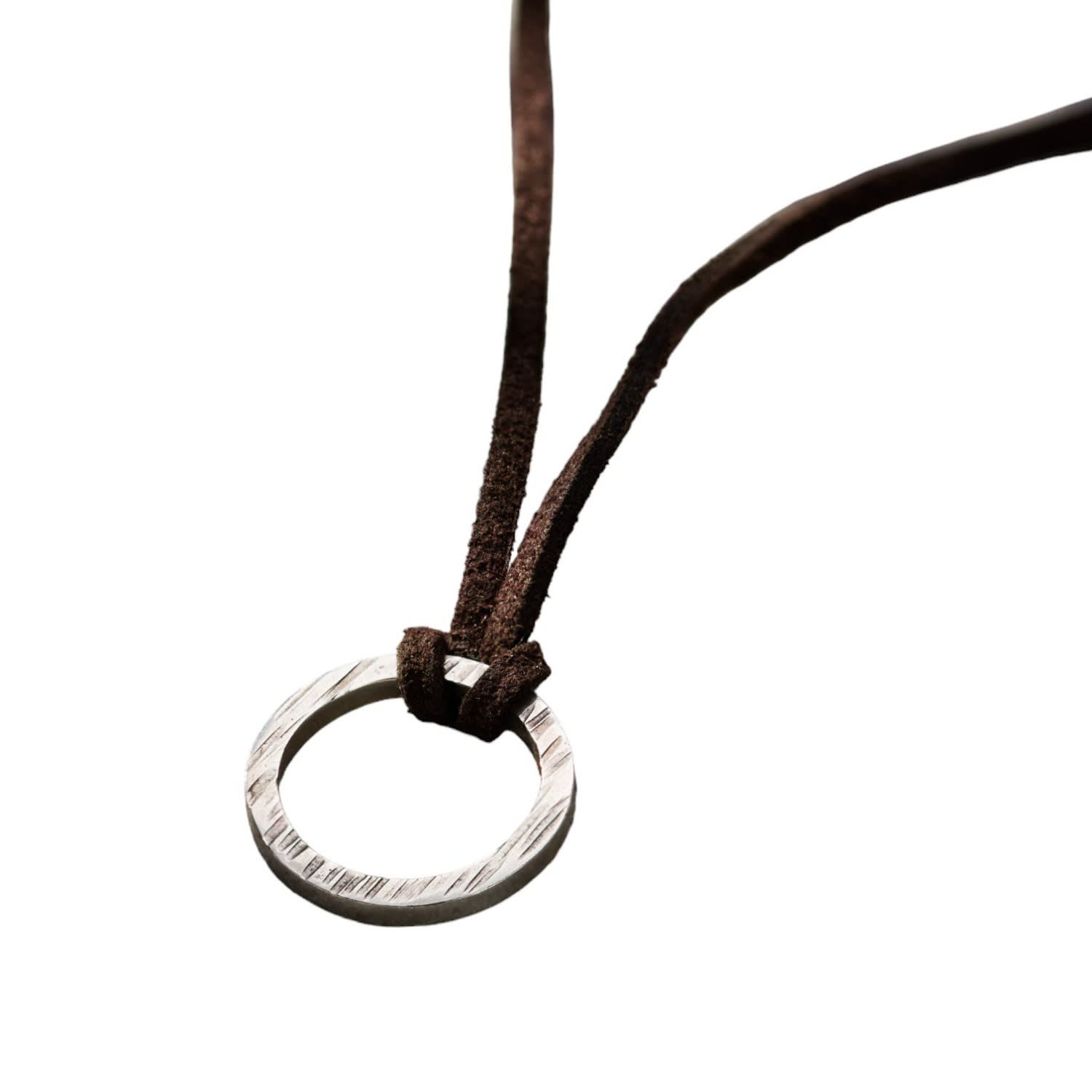 STRONG VOID LEATHER NECKLACE SILVER 箱付き STRONG VOID LEATHER