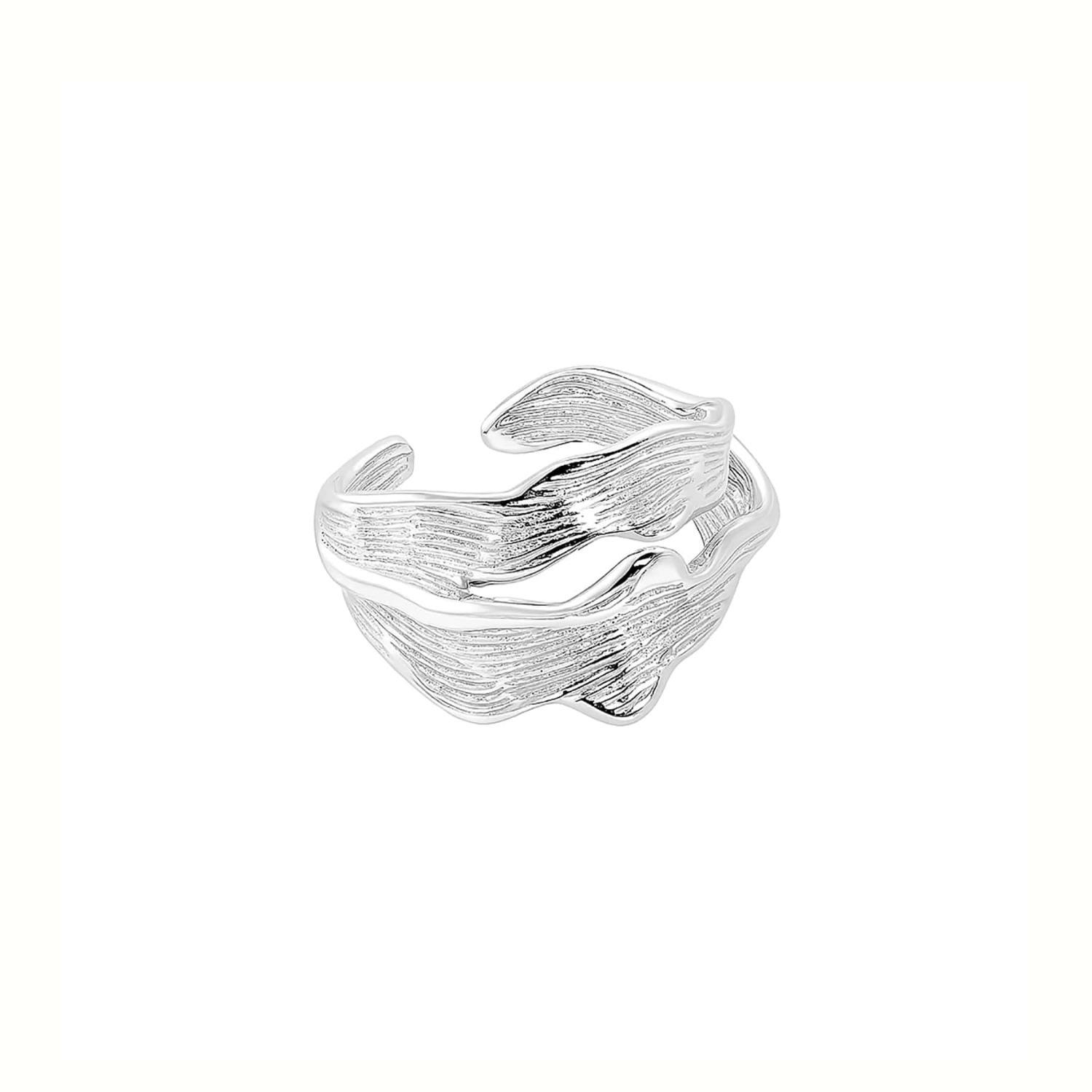 Janus Edinburgh Women's Gold Sterling Silver Union Chunky Ring In Silver