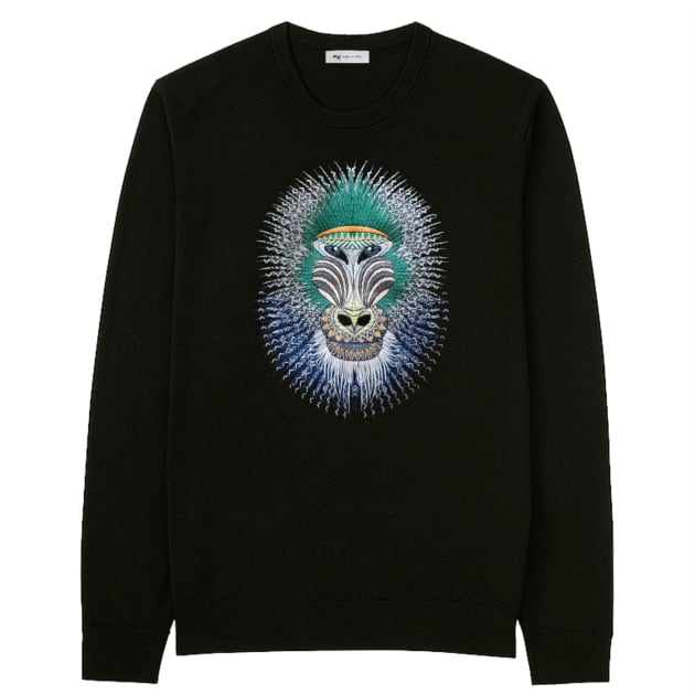 embroidered knitwear