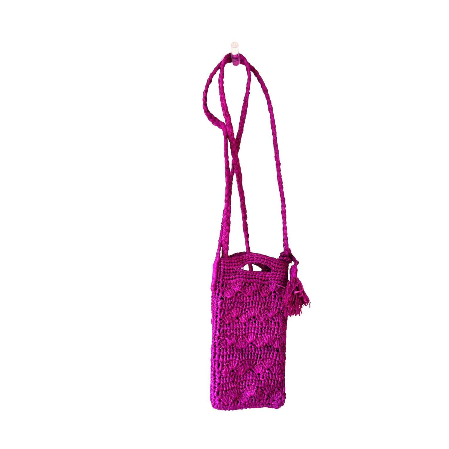 Women's Purple Poushy Phone Bag- Pink | Zanatany Concepts