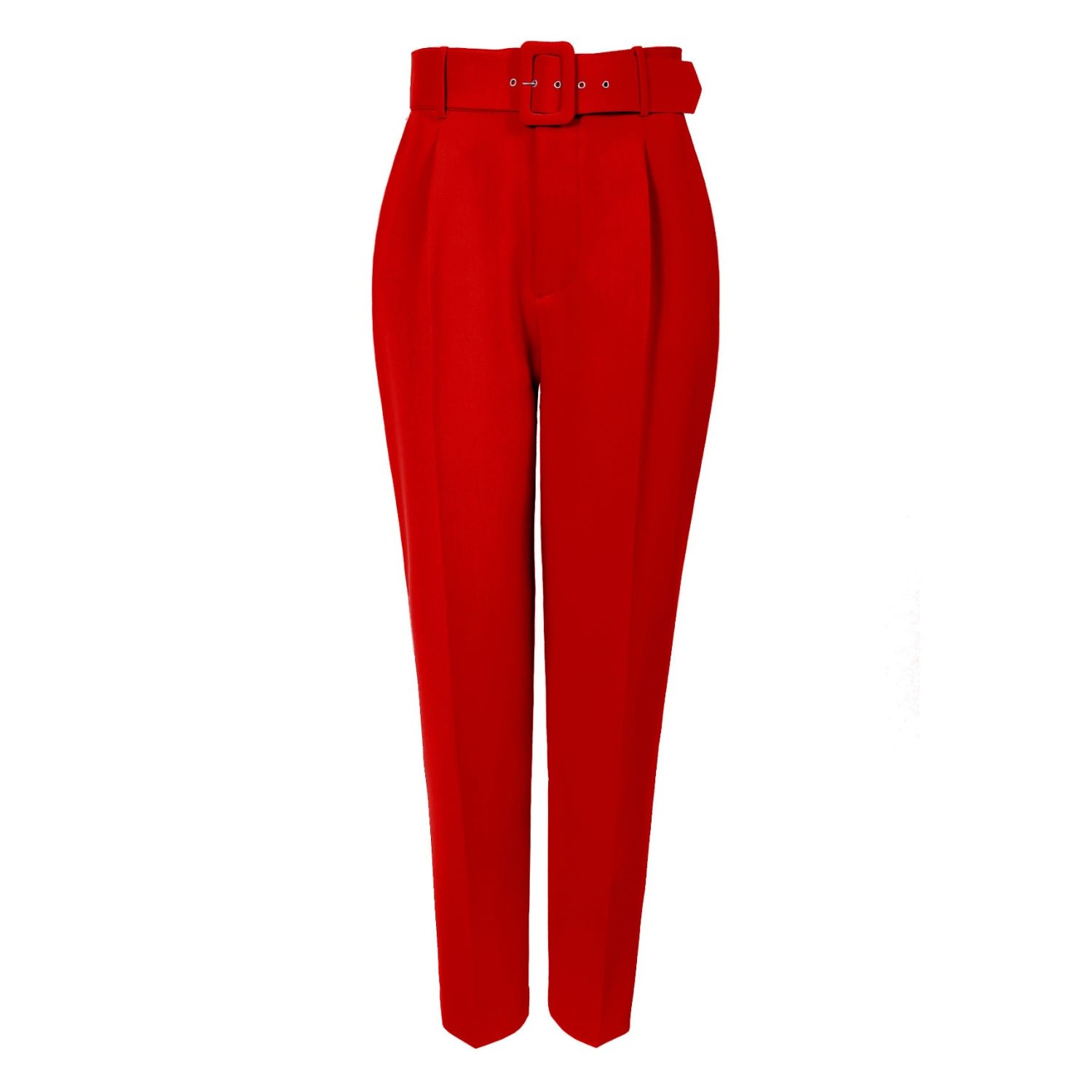 Aggi By Halewski Pants Tracey True Red In Red