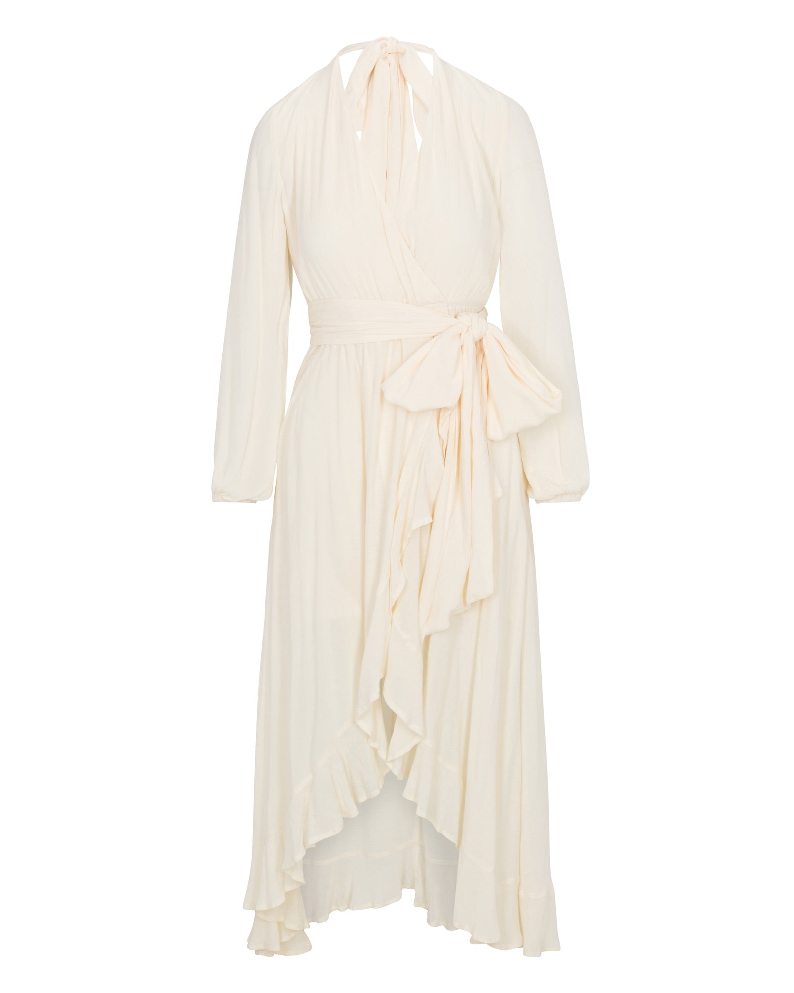 Women’s White Meadow Maxi Dress - Ivory Large Meghan Fabulous