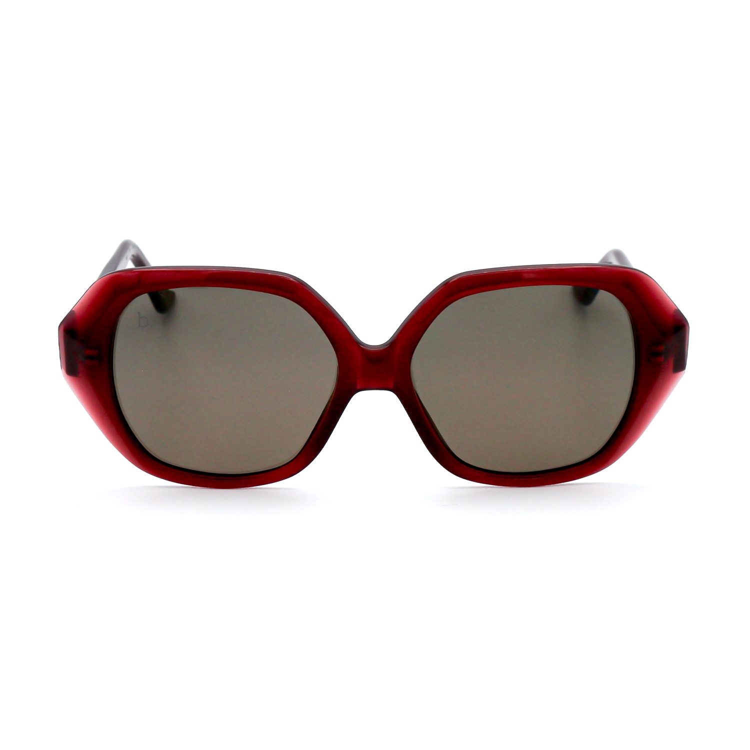 Women’s Red The Tybee Sunglasses In Sangria One Size Brook Eyewear