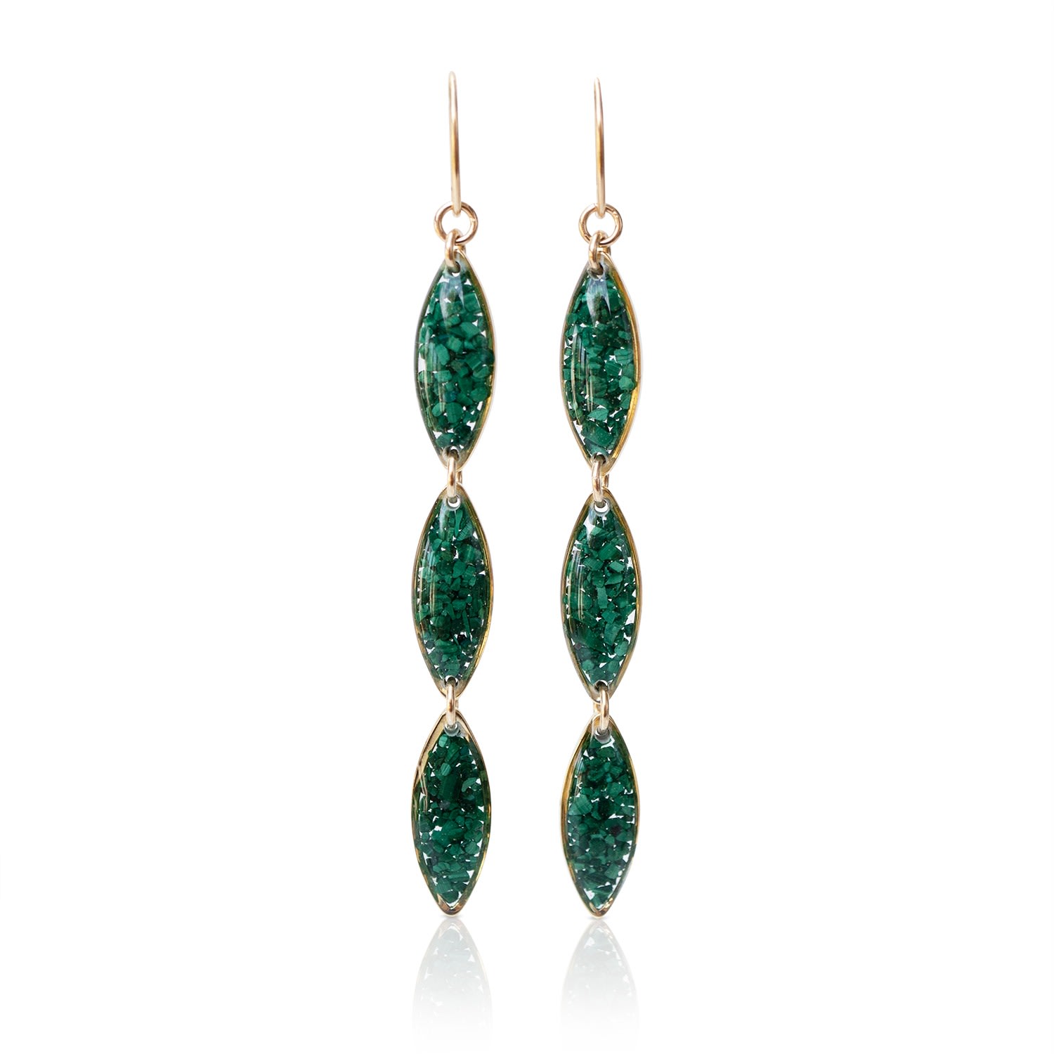 Women’s Drop Green Earrings Kate Koel