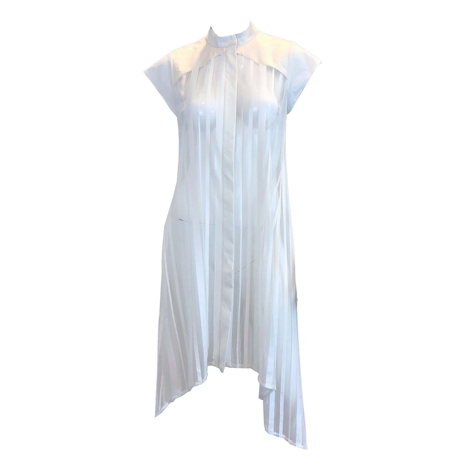Snider Women's White Skeleton Flower Dress In White