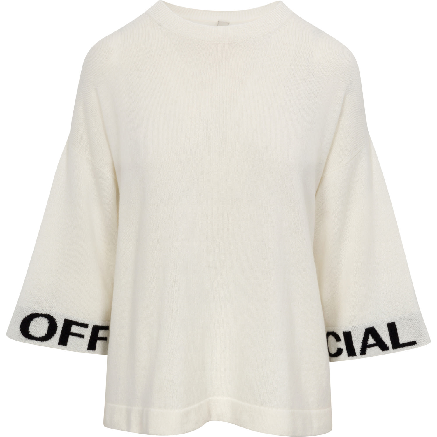 Women’s Official Sweater - White Medium Encommn Official