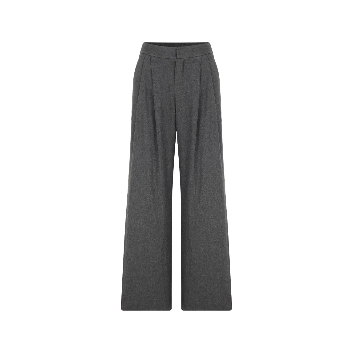 Nazli Ceren Women's Tina Trousers In Grey In Grey
