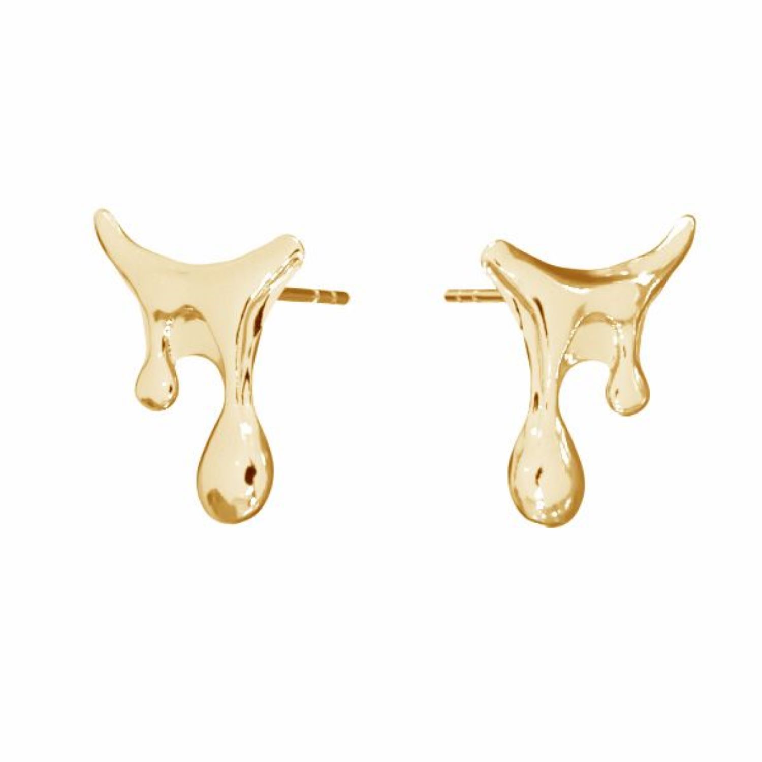 Women’s Mia Drop Gold Earrings Lavanya Jewellery Gb