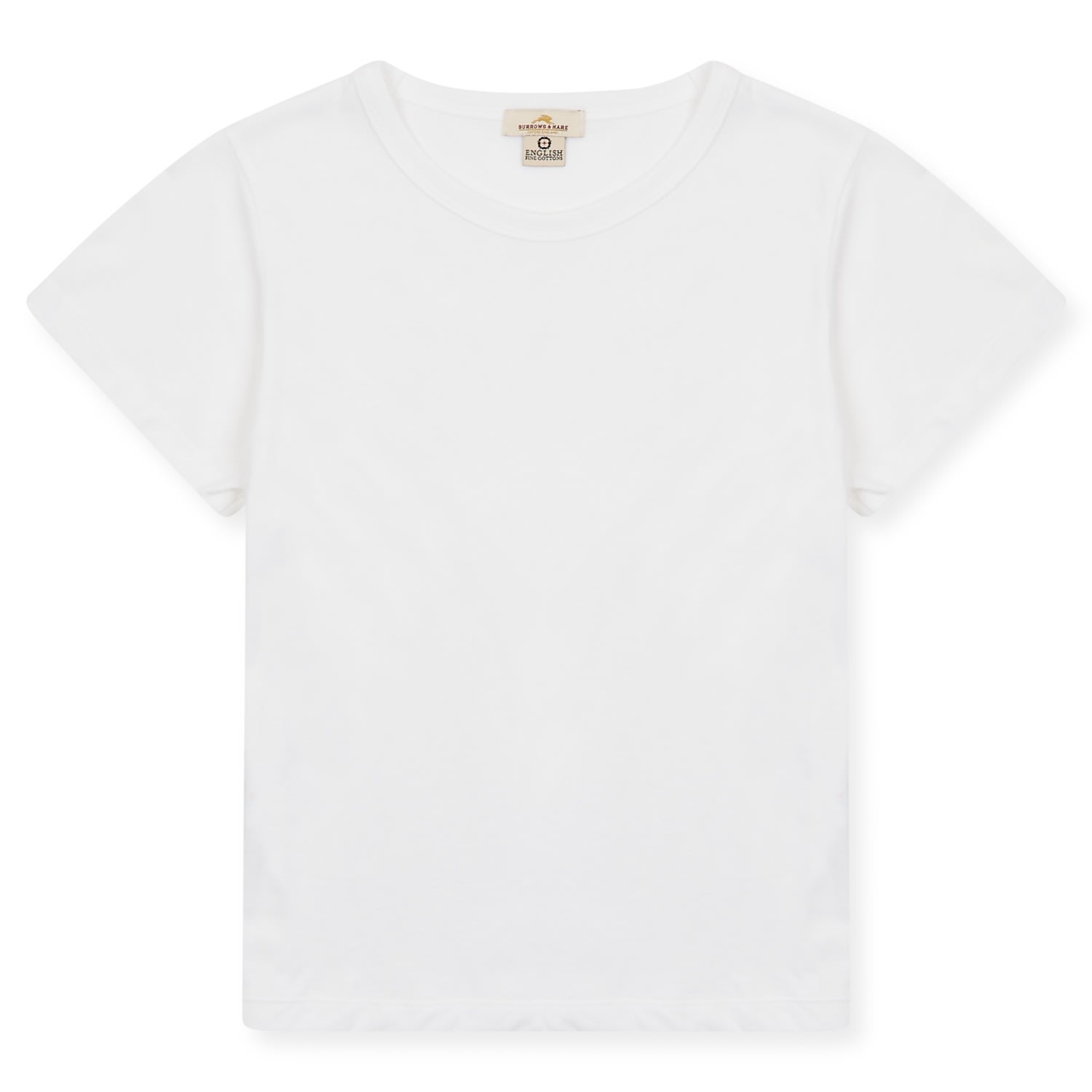 Women’s T-Shirt - White Medium Burrows & Hare