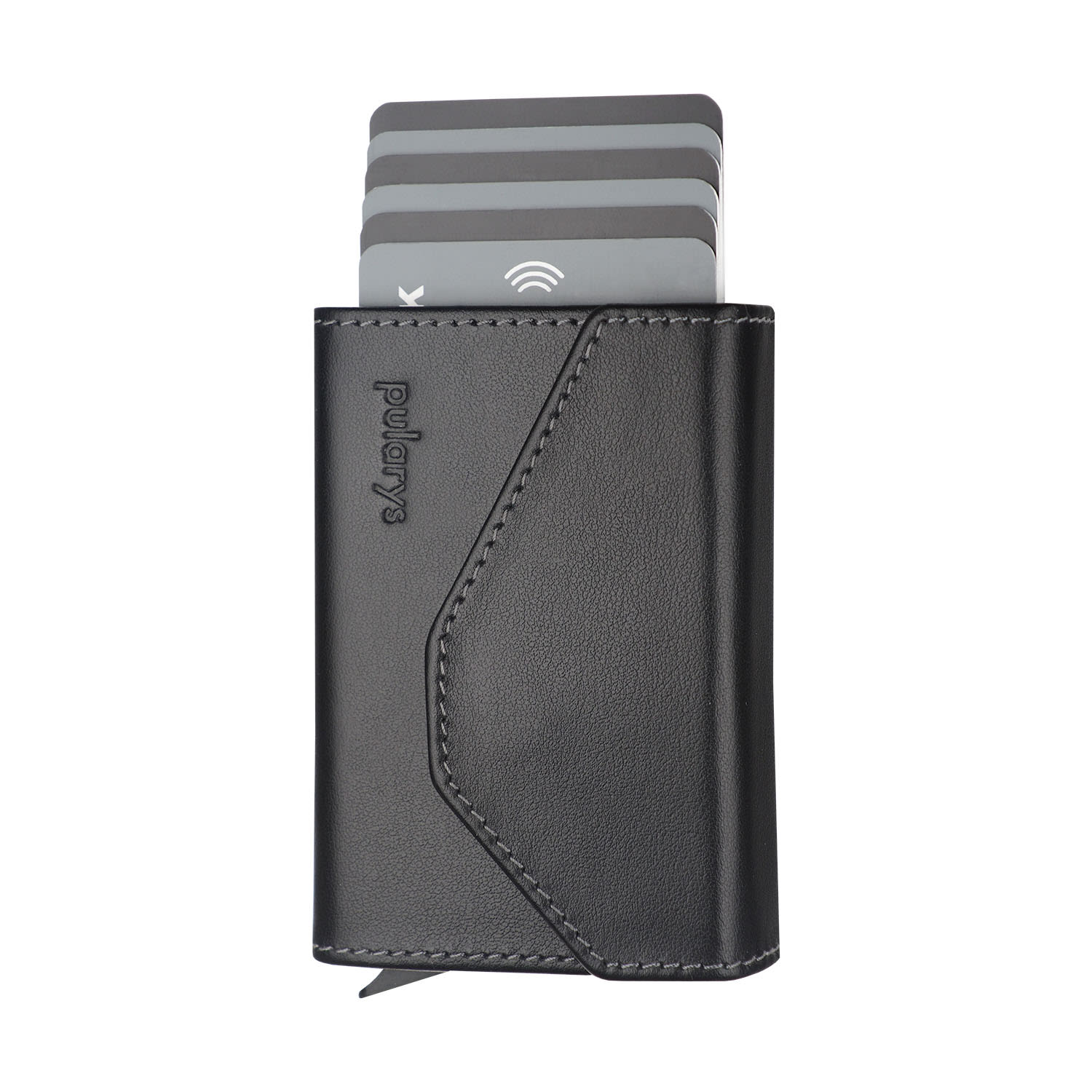 Men’s Pularys Rfid Wallet - Raven Style In Black Colour