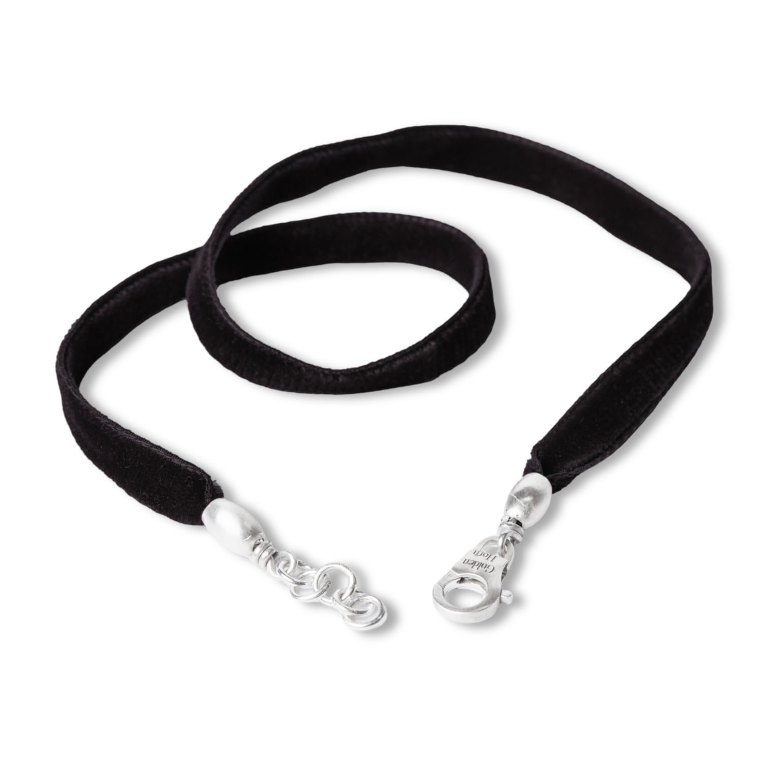 Golden Horn Jewellery Women's Black Velvet Choker Necklace