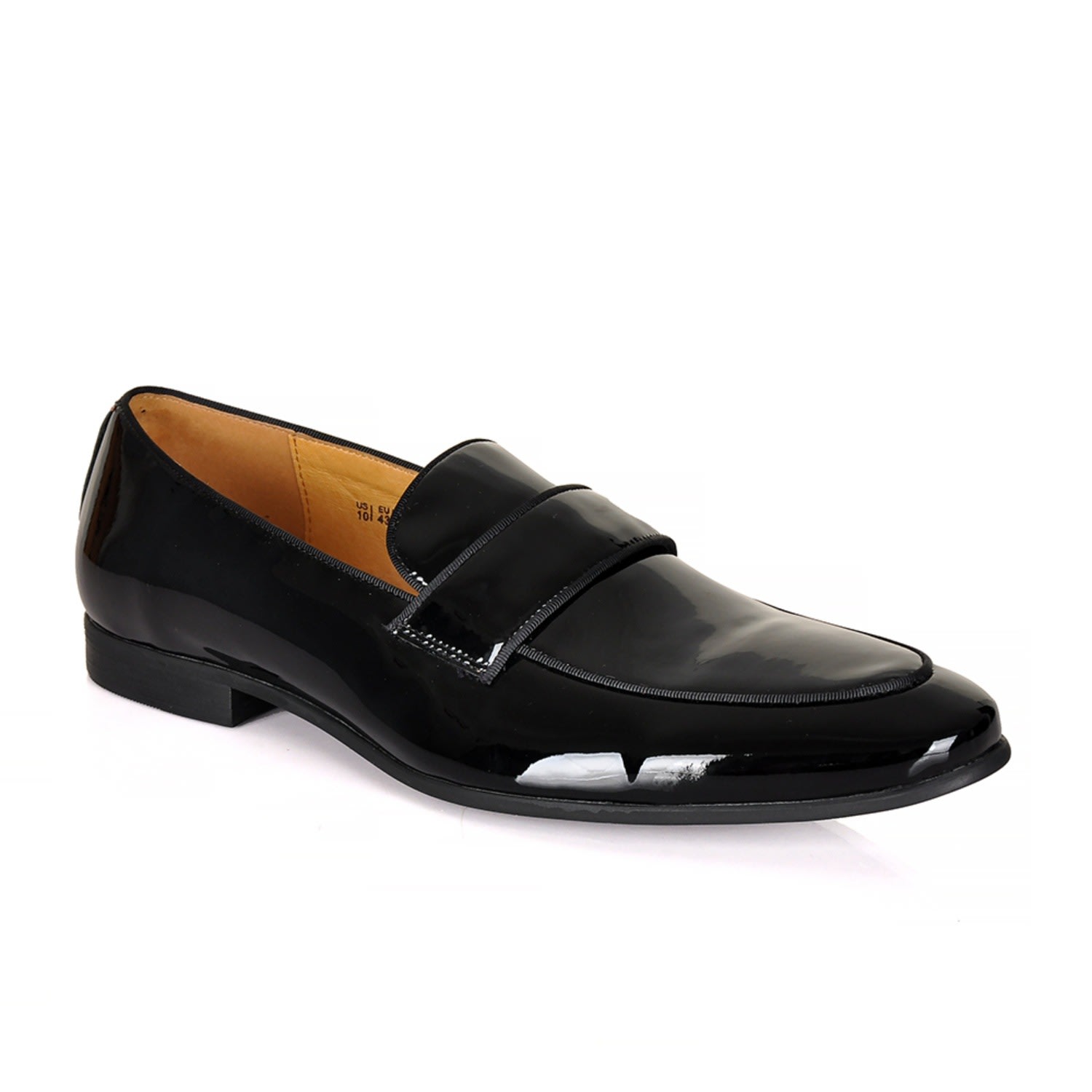 Men’s Alfred Patent Loafers- Black 11 Uk David Wej