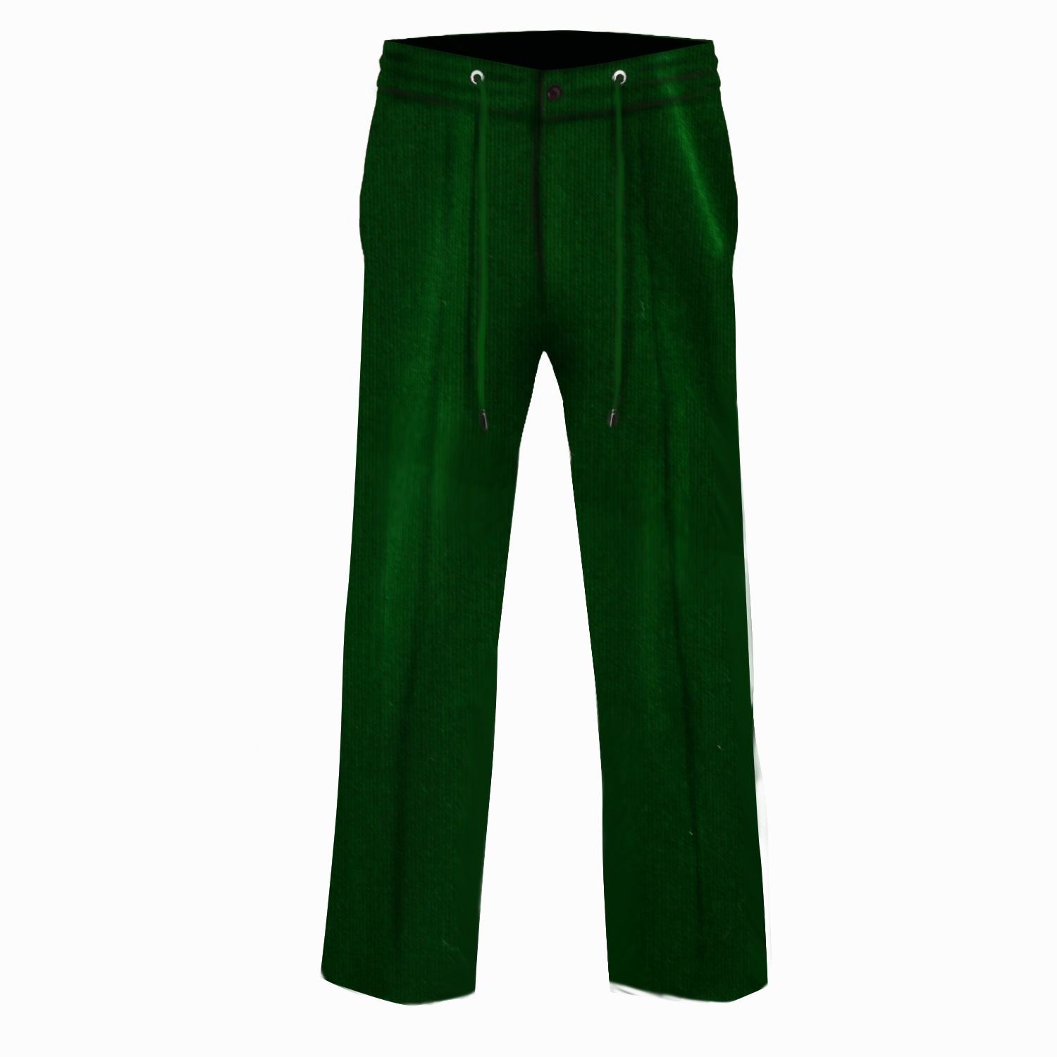 David Wej Men's Washington Drawstring Corduroy Trouser - Green In Green