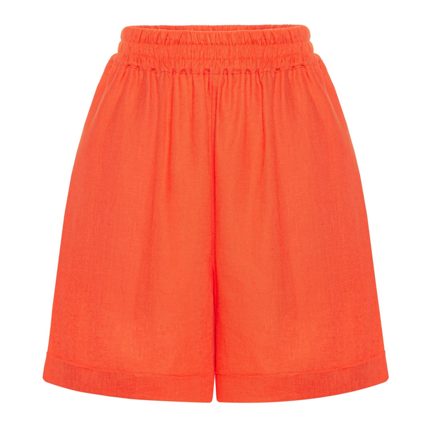Yellow / Orange Zena Shorts Tangerine M/L Duende
