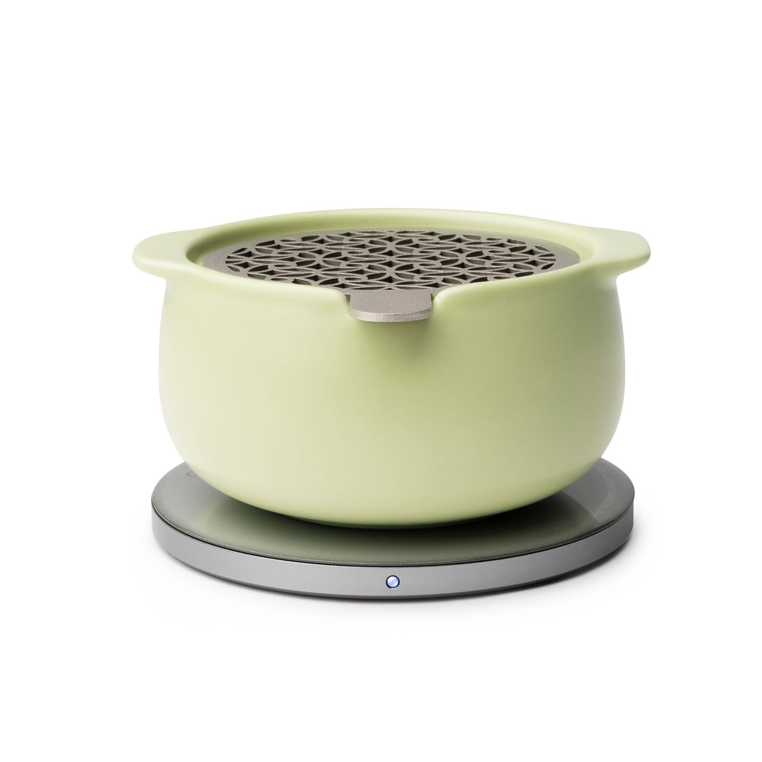 Ohom Jun Self Heating Diffuser Set - Verde Green