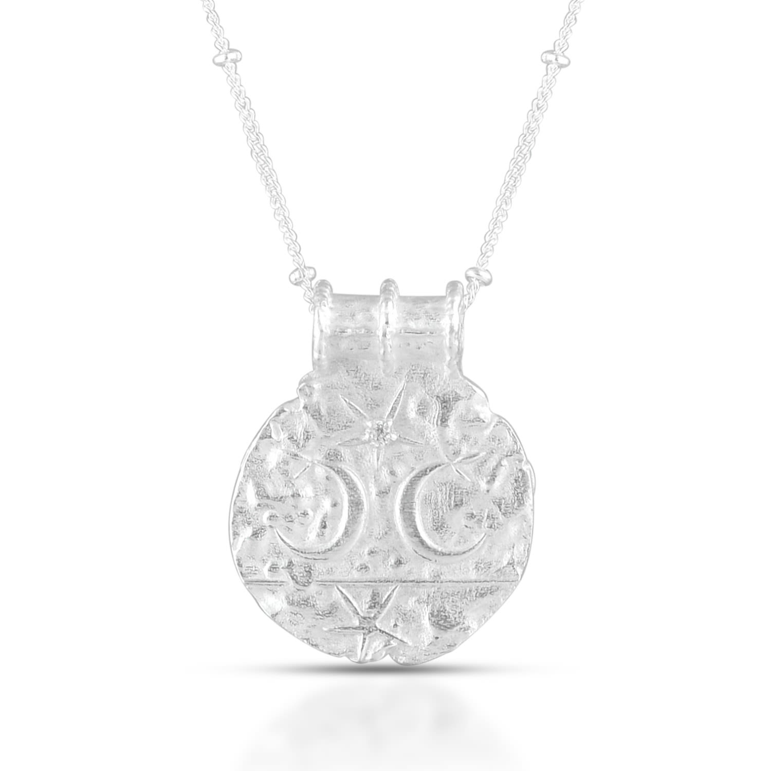 Kensho Heirlooms Men's Silver The Universe Has My Back Sliver In Silver