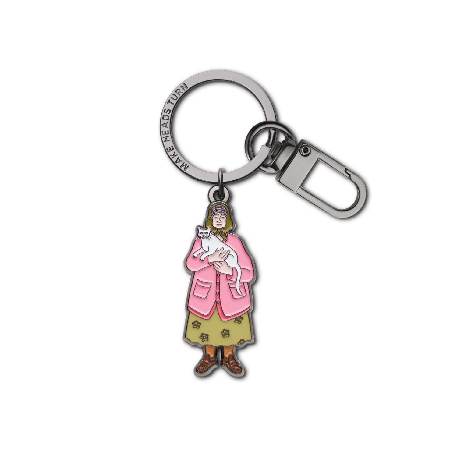 Women's Enamel Keychain & Bag Charm Grandma | Make Heads Turn
