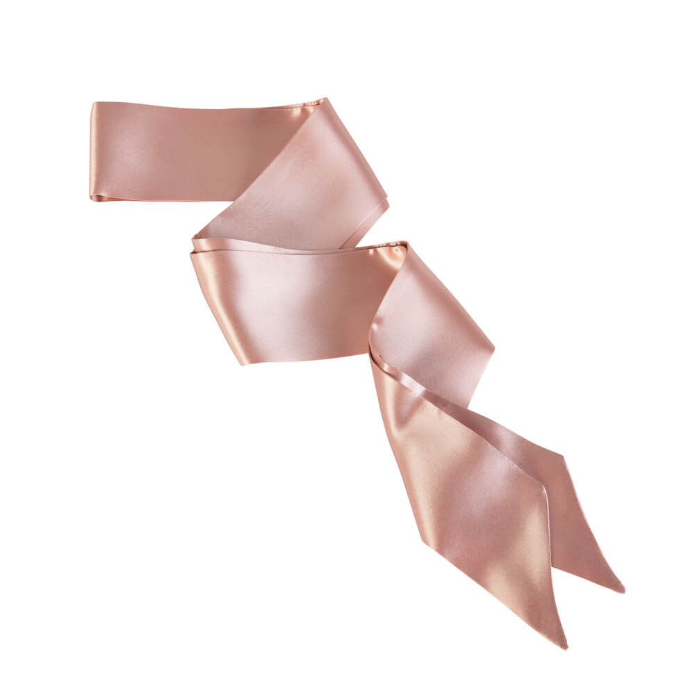 Women’s Pink / Purple Blissy Hair Ribbon - Rose Gold One Size